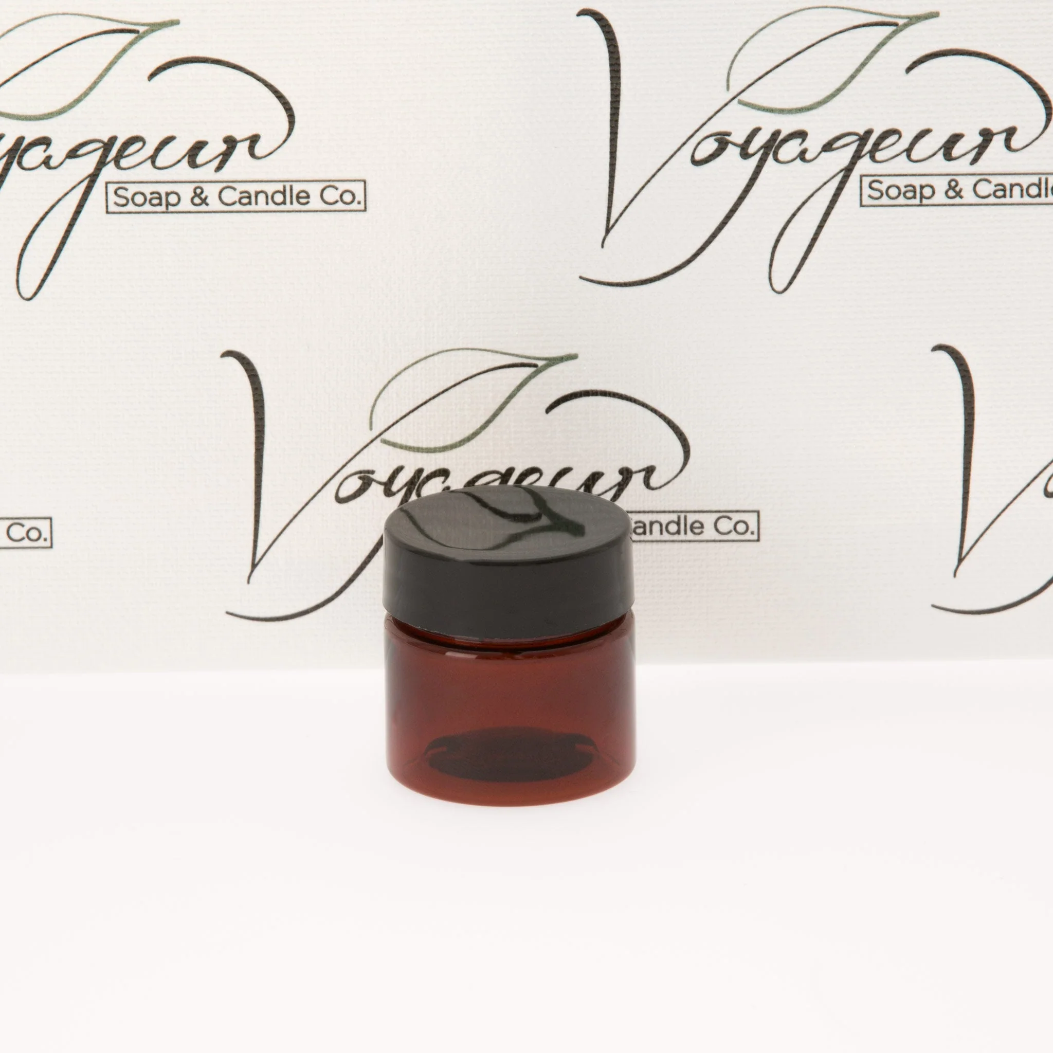 0.5 oz Straight Sided Amber Jar with 33-400 Neck - Image 3