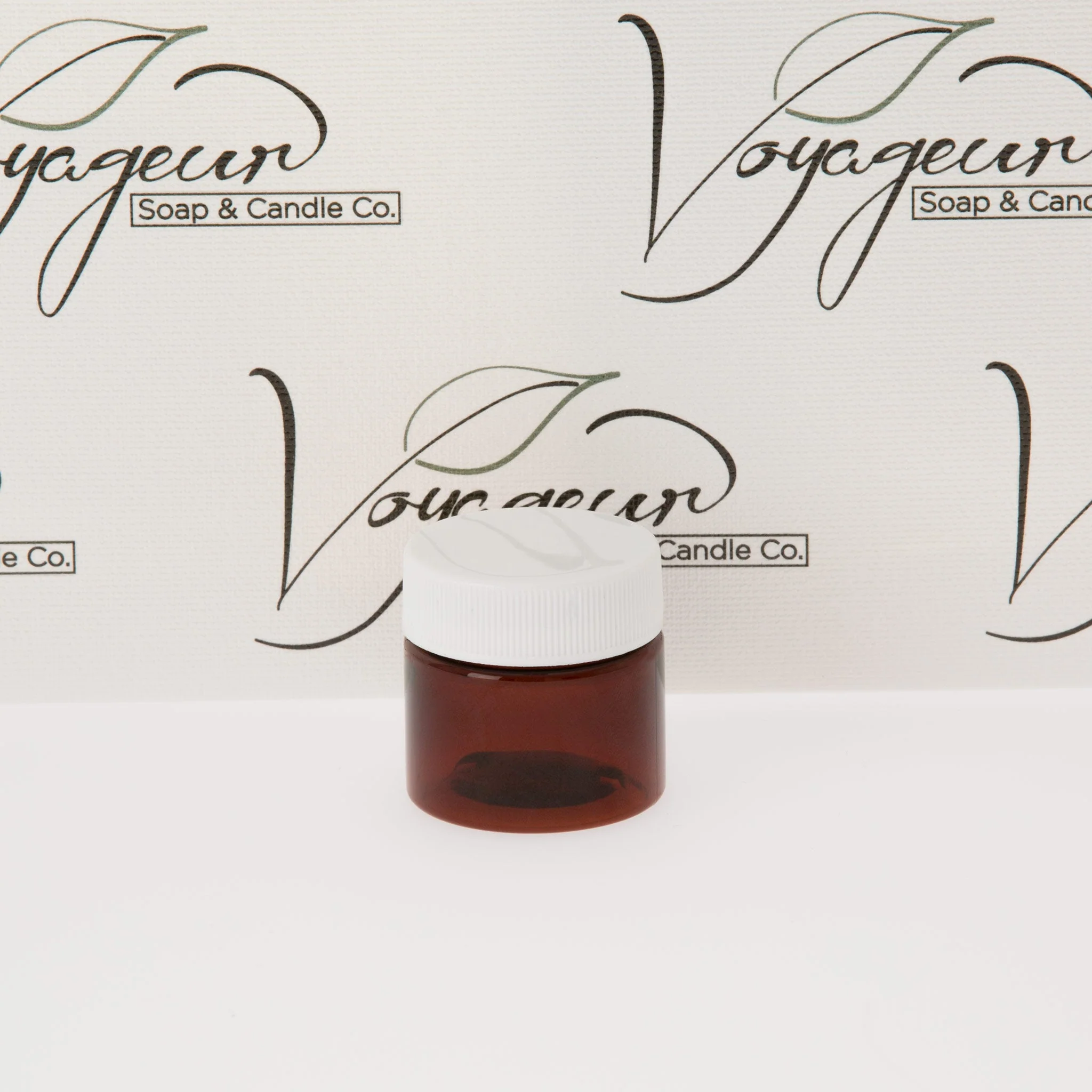 0.5 oz Straight Sided Amber Jar with 33-400 Neck - Image 4