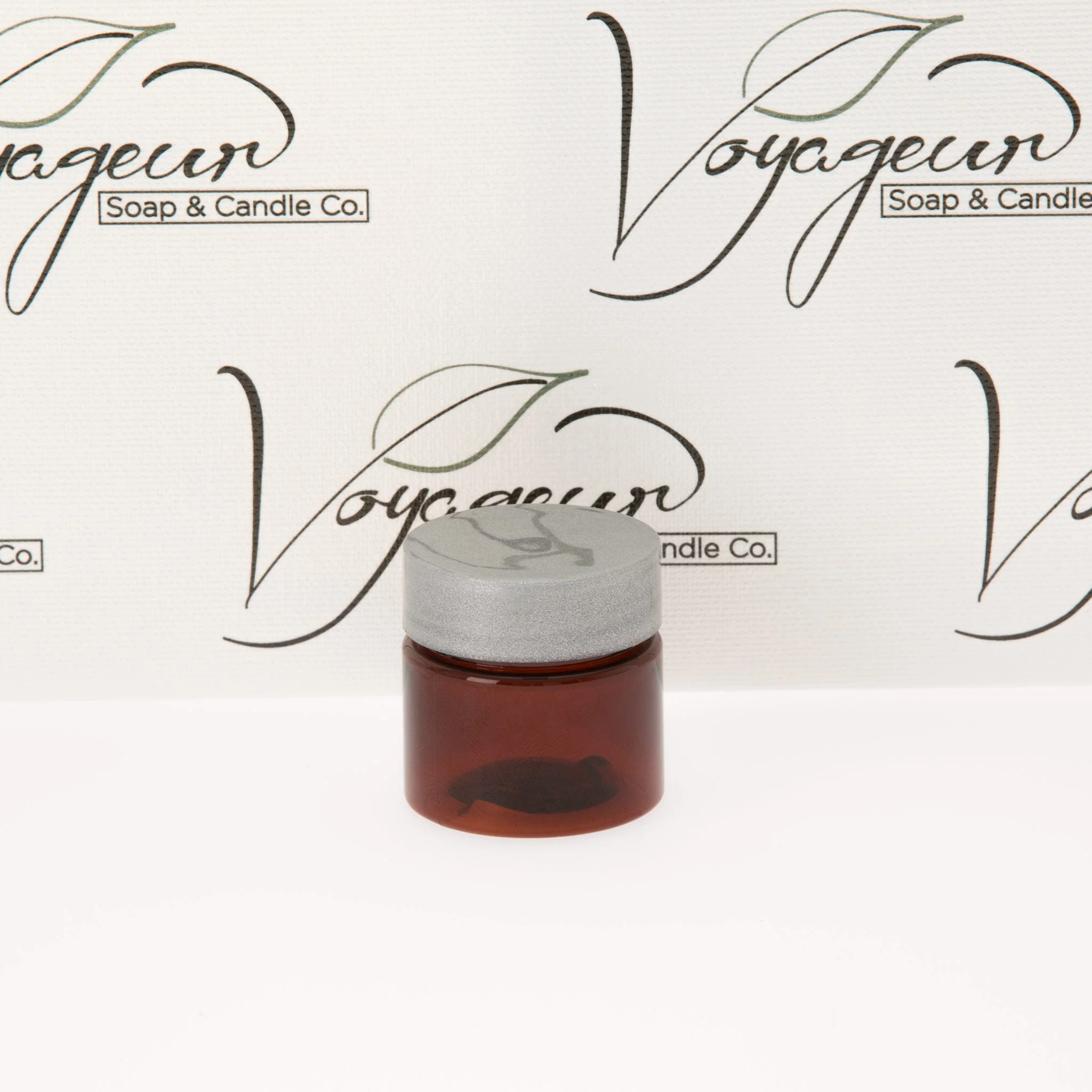 0.5 oz Straight Sided Amber Jar with 33-400 Neck - Image 5