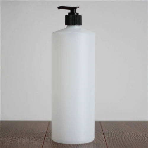 1 Litre Natural HDPE Cylinder with 28-410 Neck - Image 5
