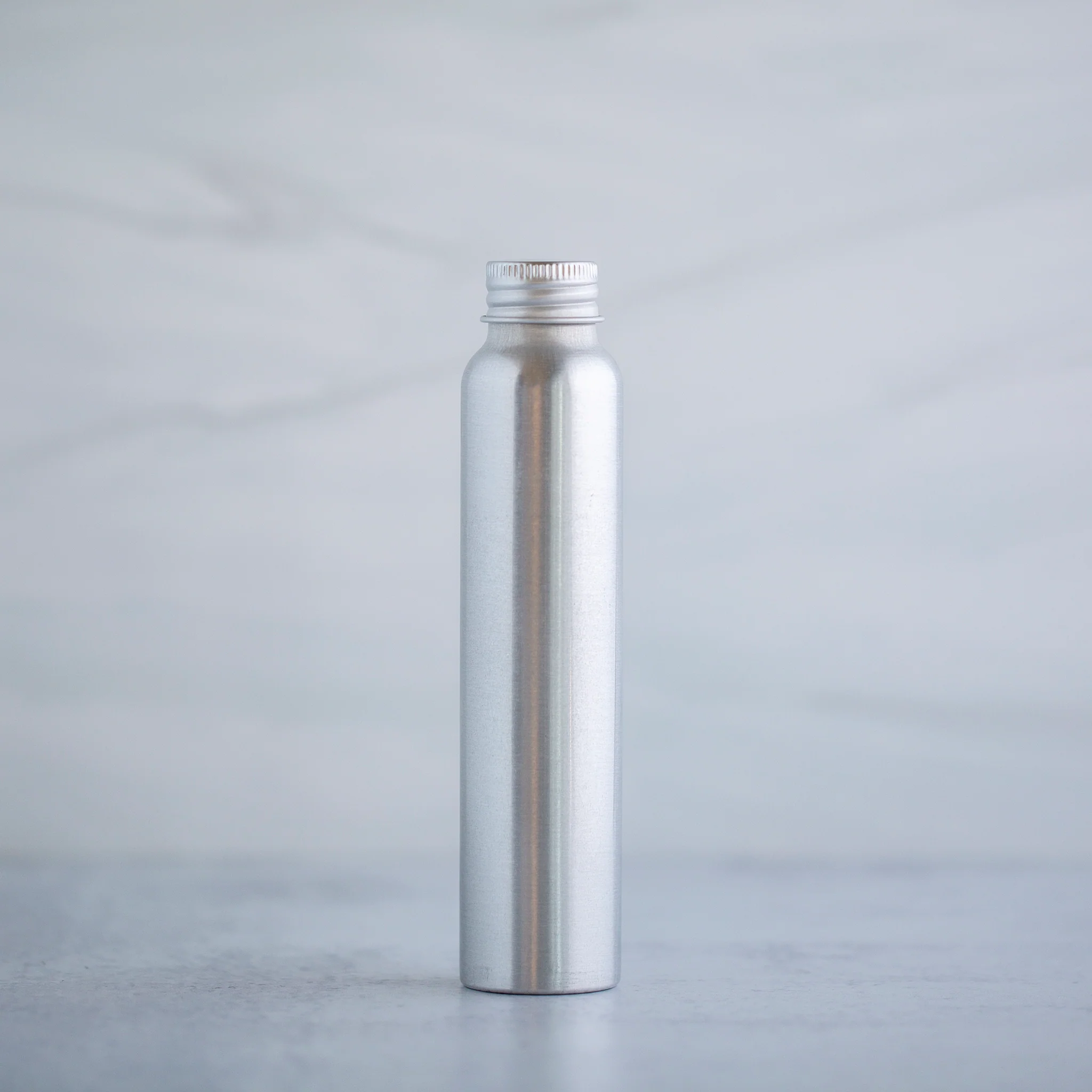 120 ml / 4 oz Aluminum Bottle with 24-410 Neck - Image 3