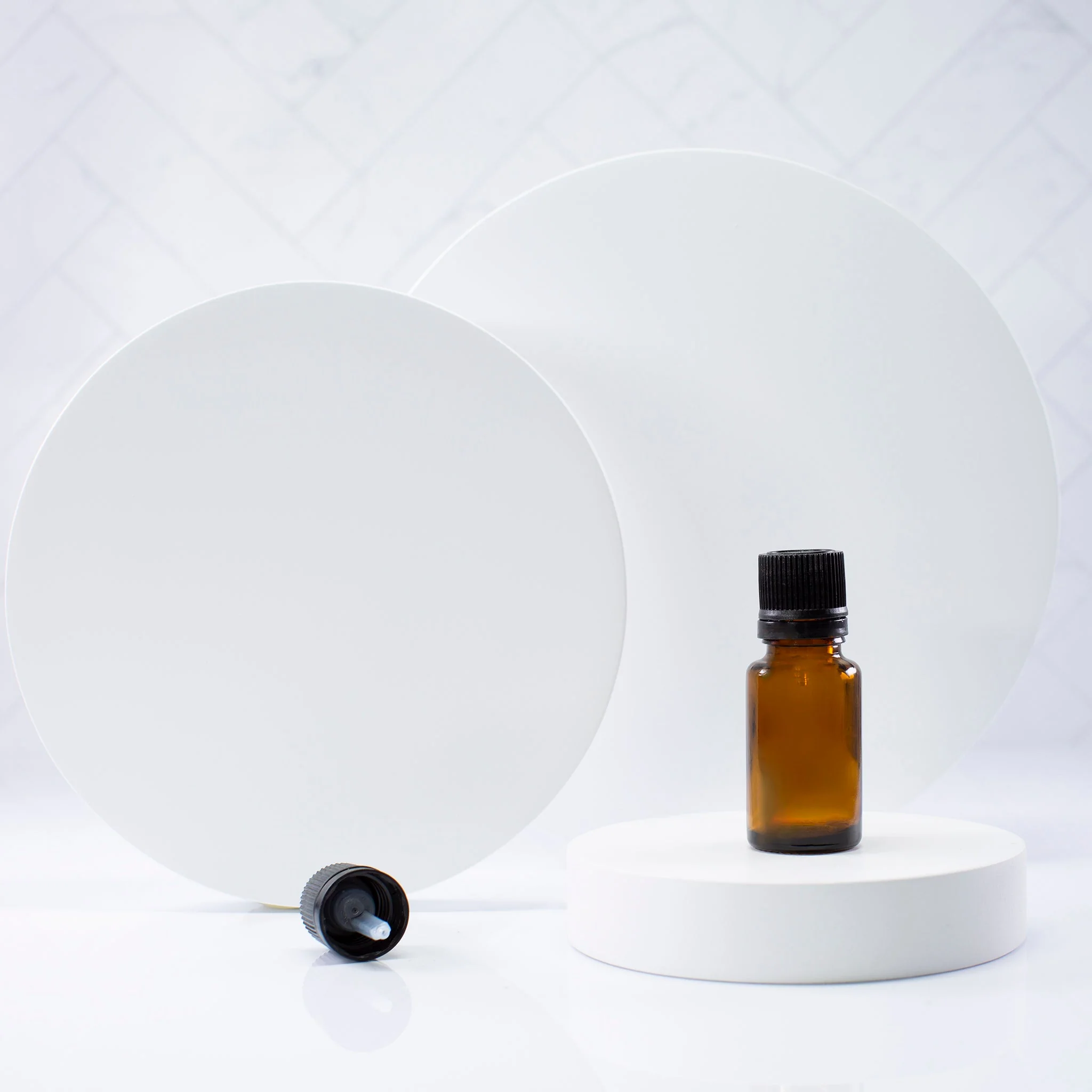 15 ml Amber Glass Essential Oil Bottle with 18-400 Neck - Image 5