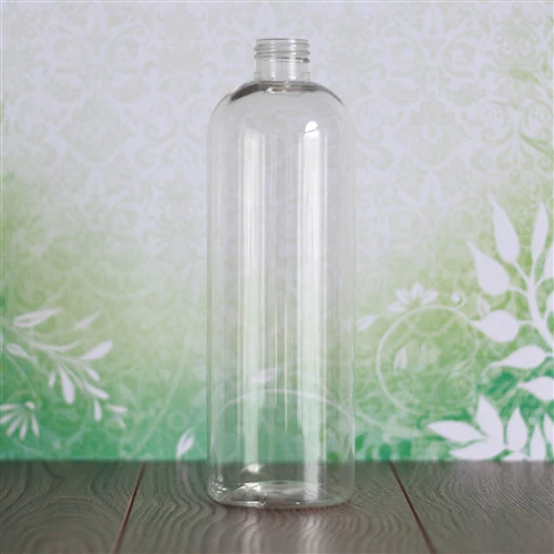 16 oz Clear PET Bullet Bottle with 24-410 Neck