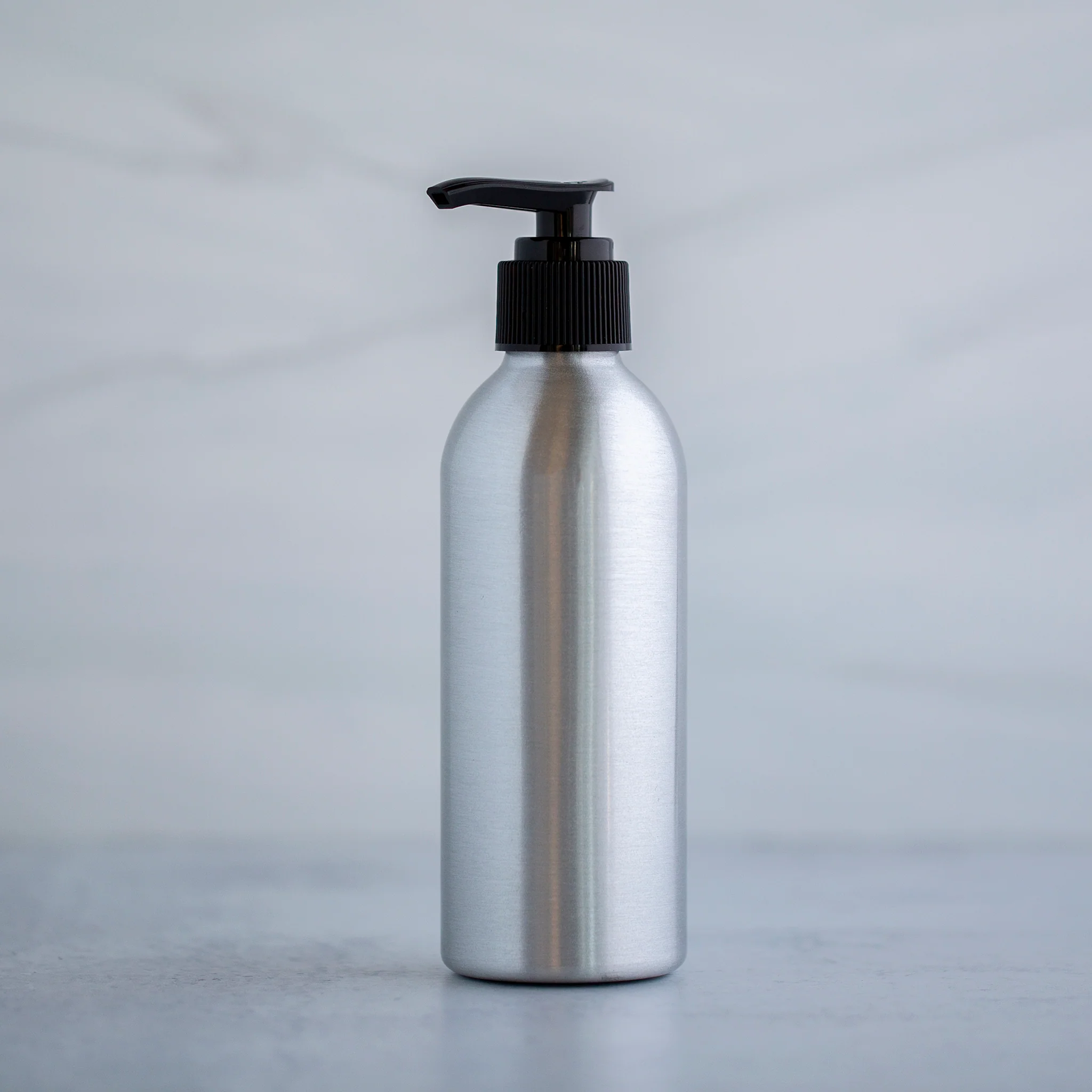 180 ml / 6 oz Aluminum Bottle with 24-410 Neck - Image 2