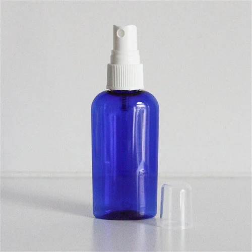 2 oz Blue PET Cosmo Oval with 20-410 Neck - Image 6