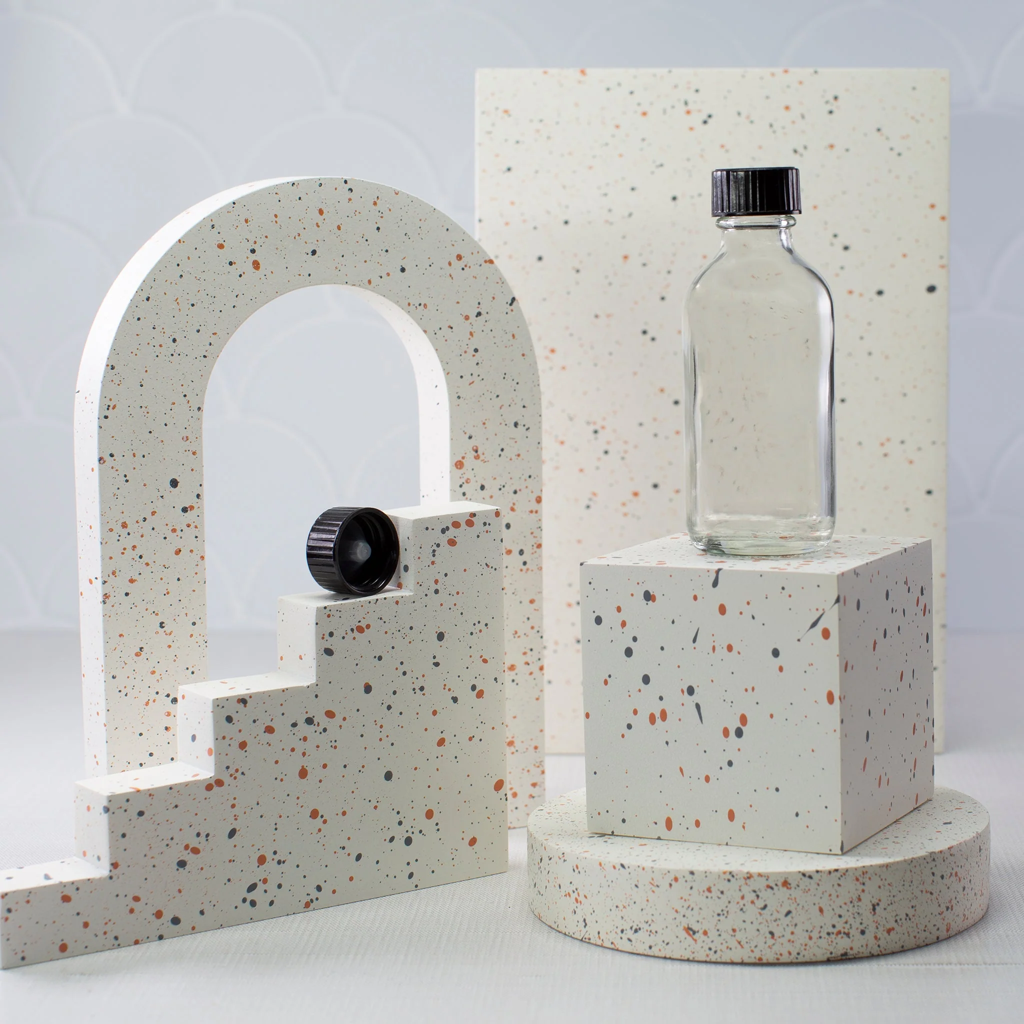 2 oz Clear Glass Bottle with 20-400 Neck - Image 3