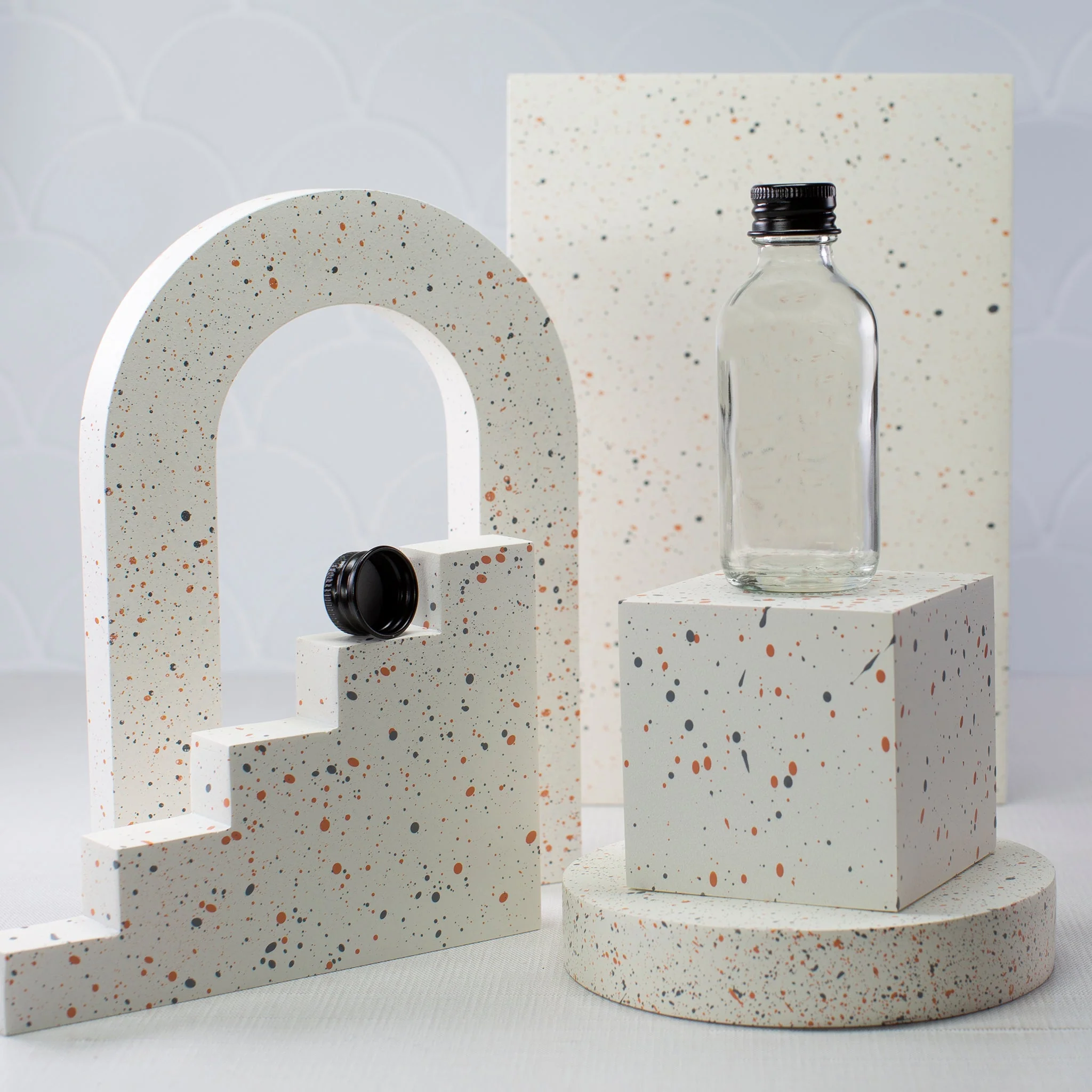 2 oz Clear Glass Bottle with 20-400 Neck - Image 4