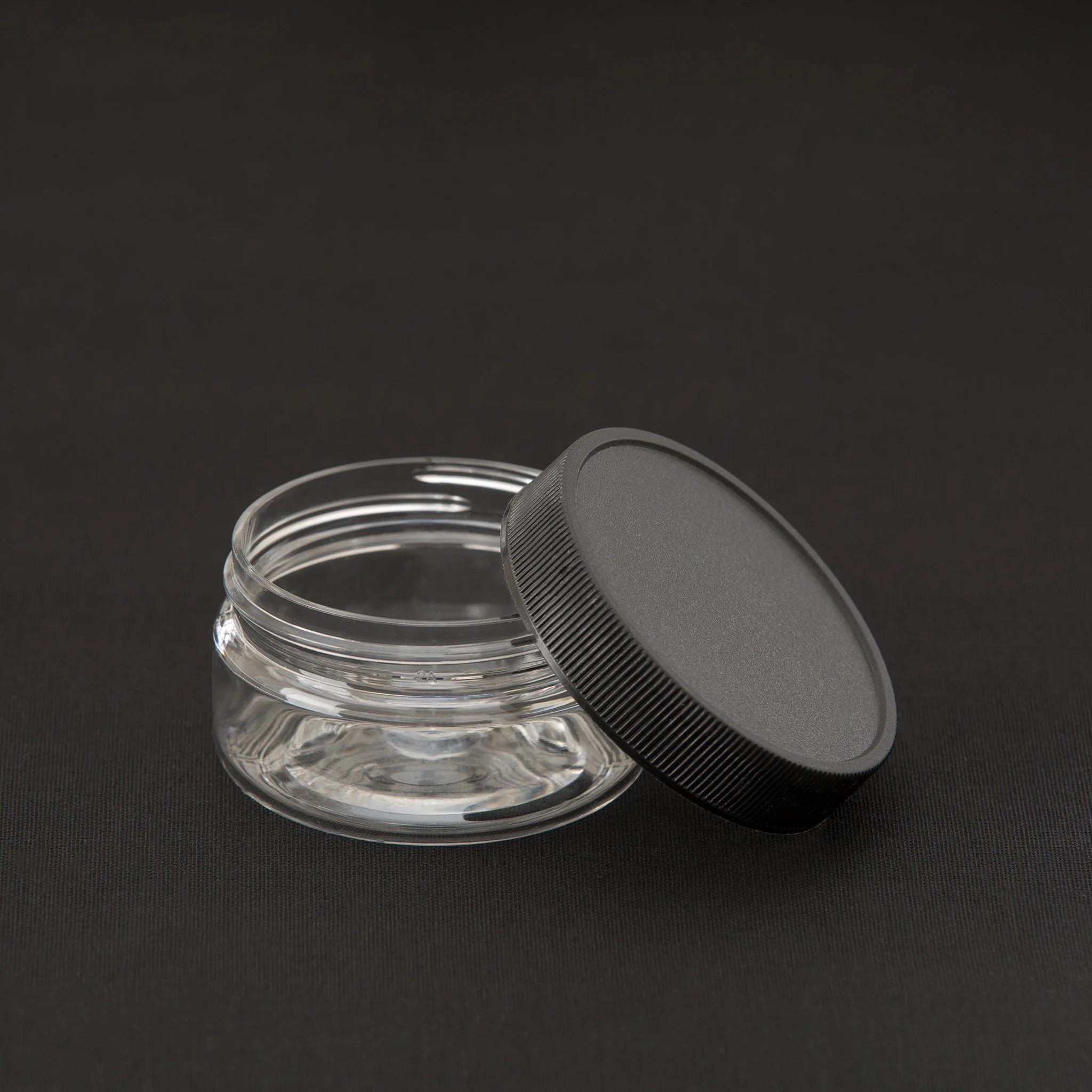 2 oz Clear Shallow Jar with 58-400 Neck - Image 6