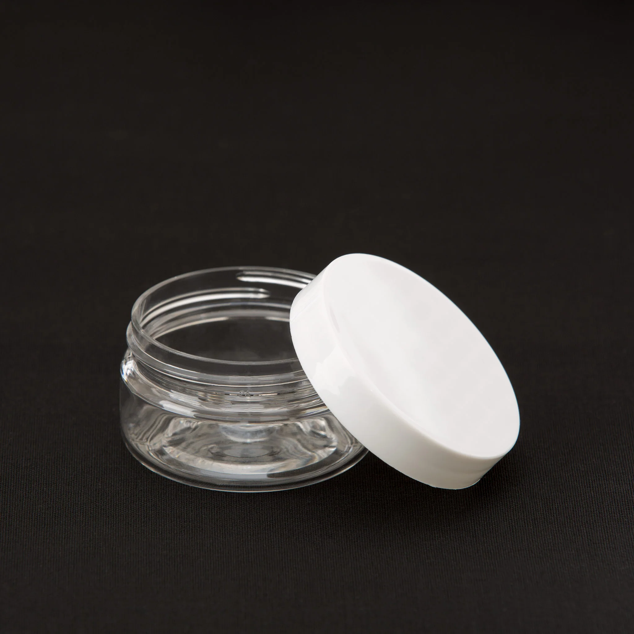 2 oz Clear Shallow Jar with 58-400 Neck - Image 7