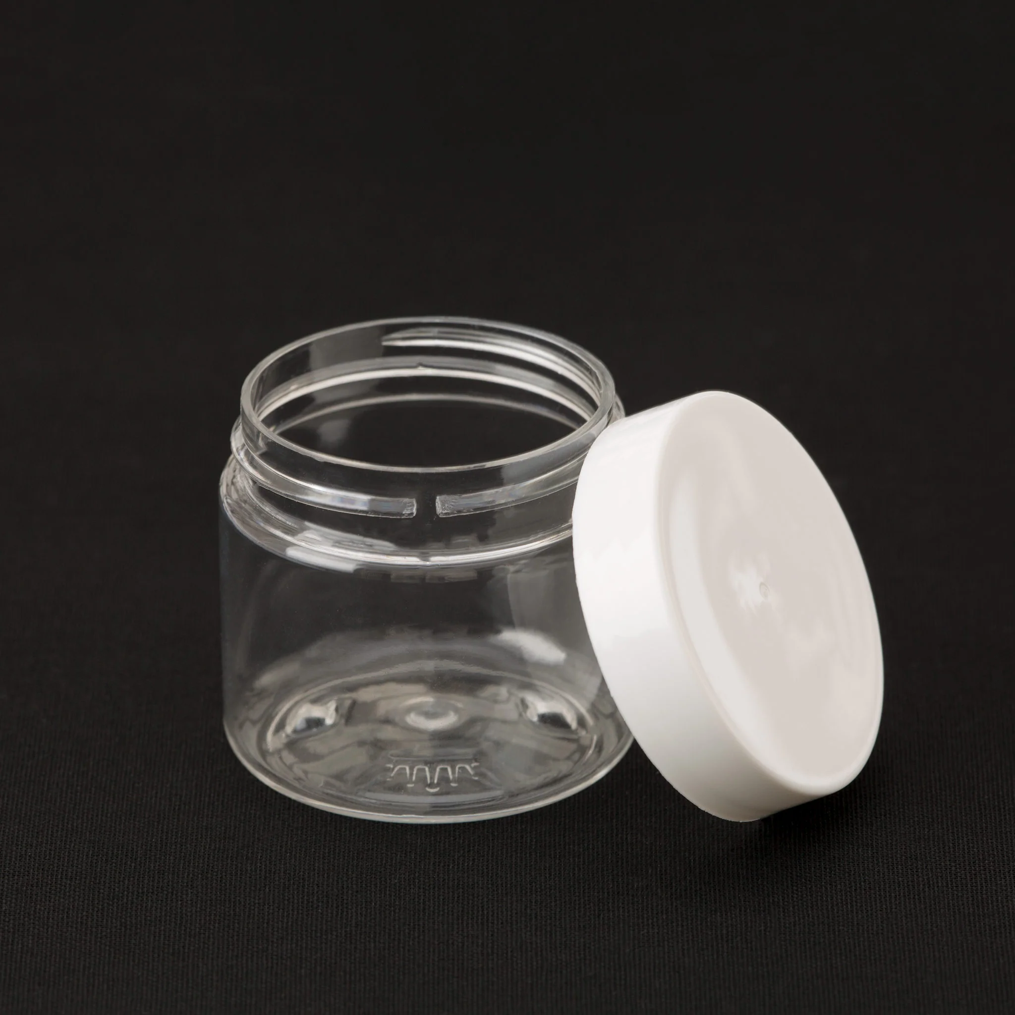 2 oz Clear Straight Sided Jar with 48-400 Neck - Image 4