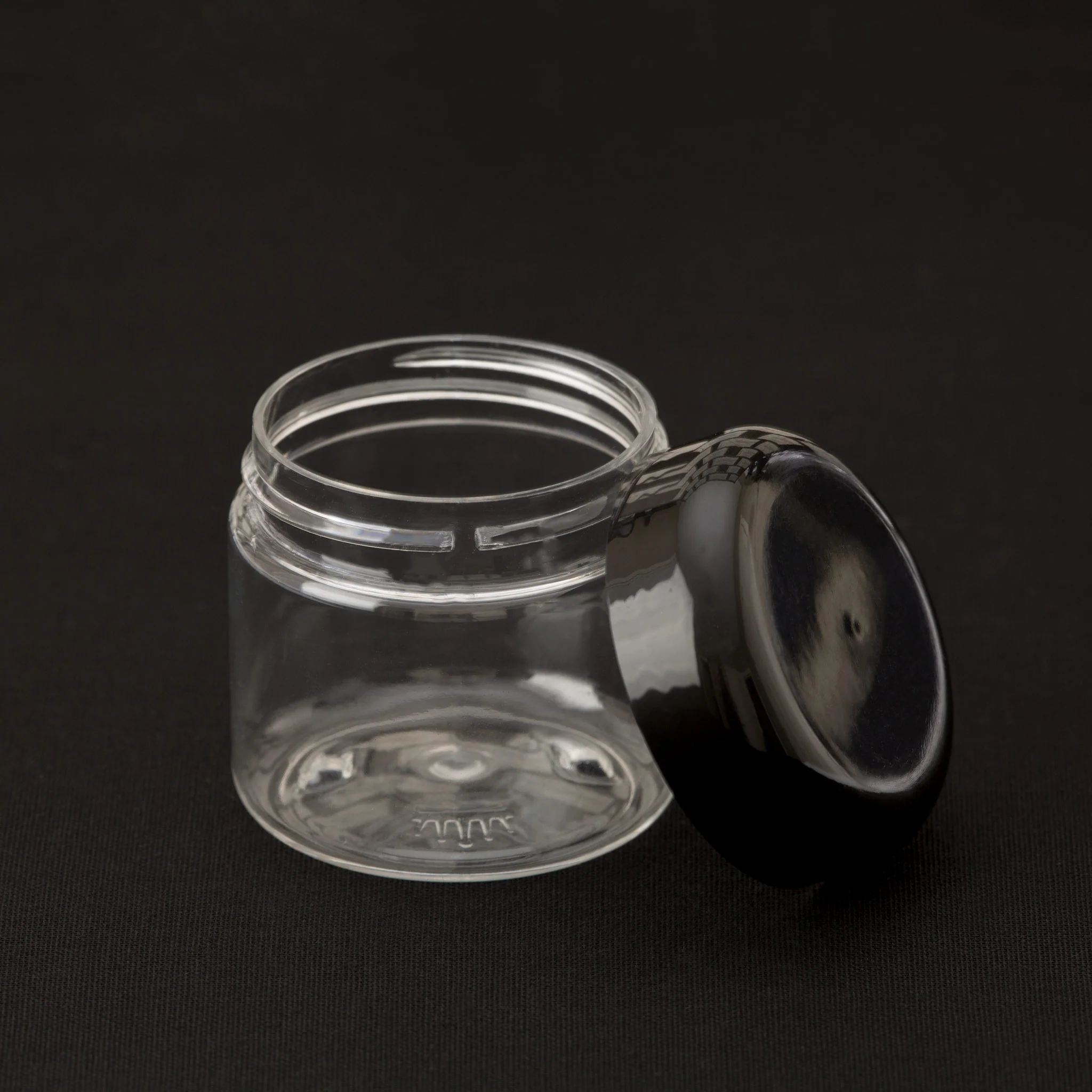 2 oz Clear Straight Sided Jar with 48-400 Neck - Image 6