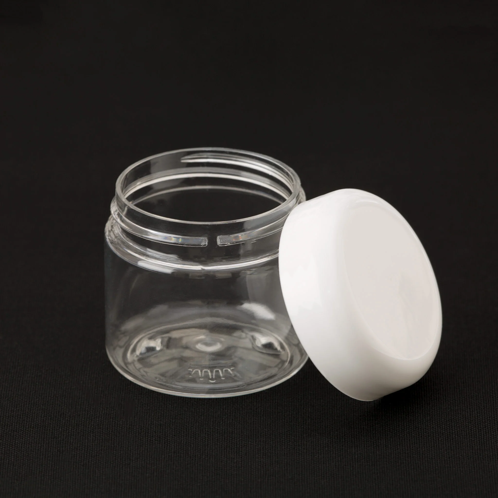 2 oz Clear Straight Sided Jar with 48-400 Neck - Image 7