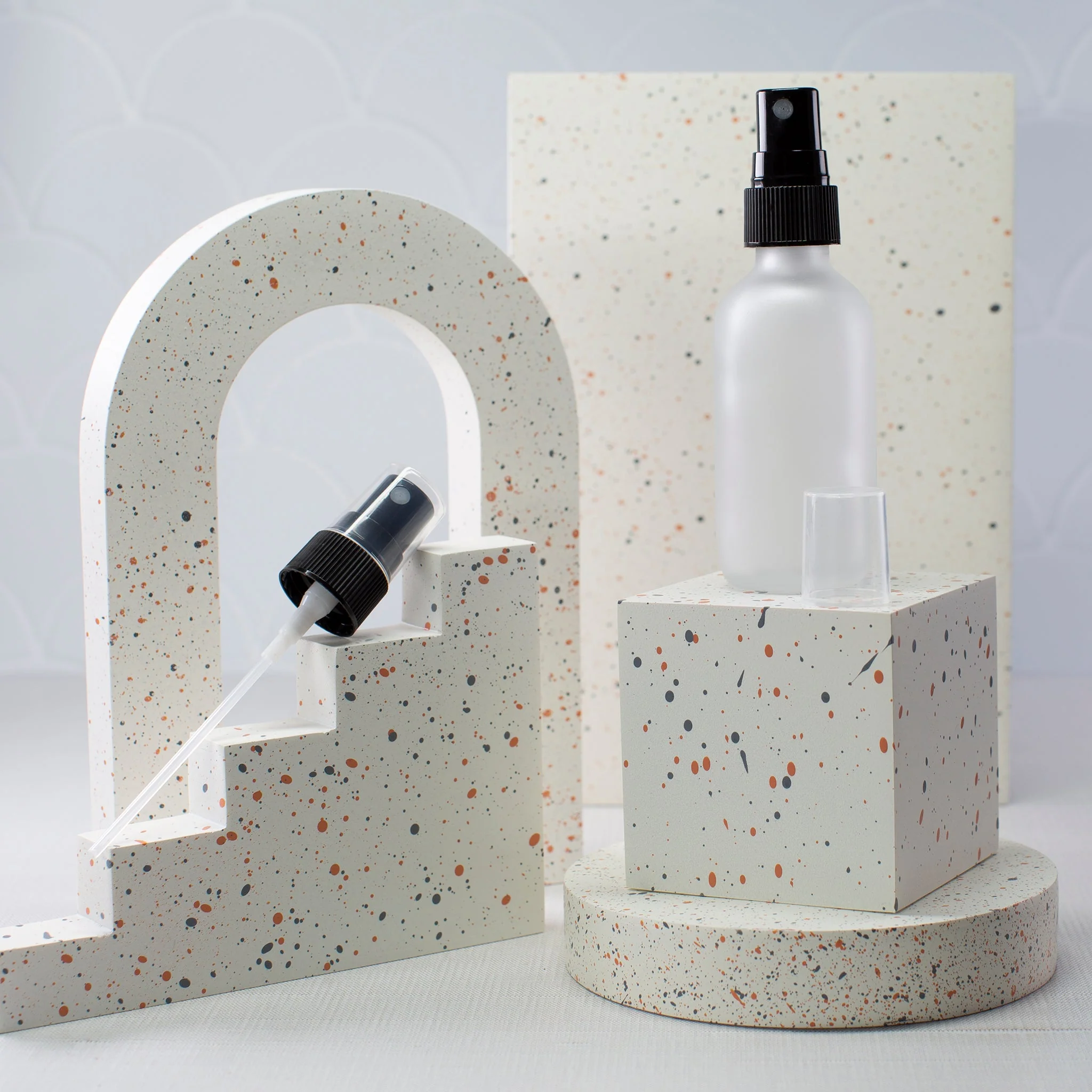 2 oz Frosted Glass Bottle with 20-400 Neck - Image 6