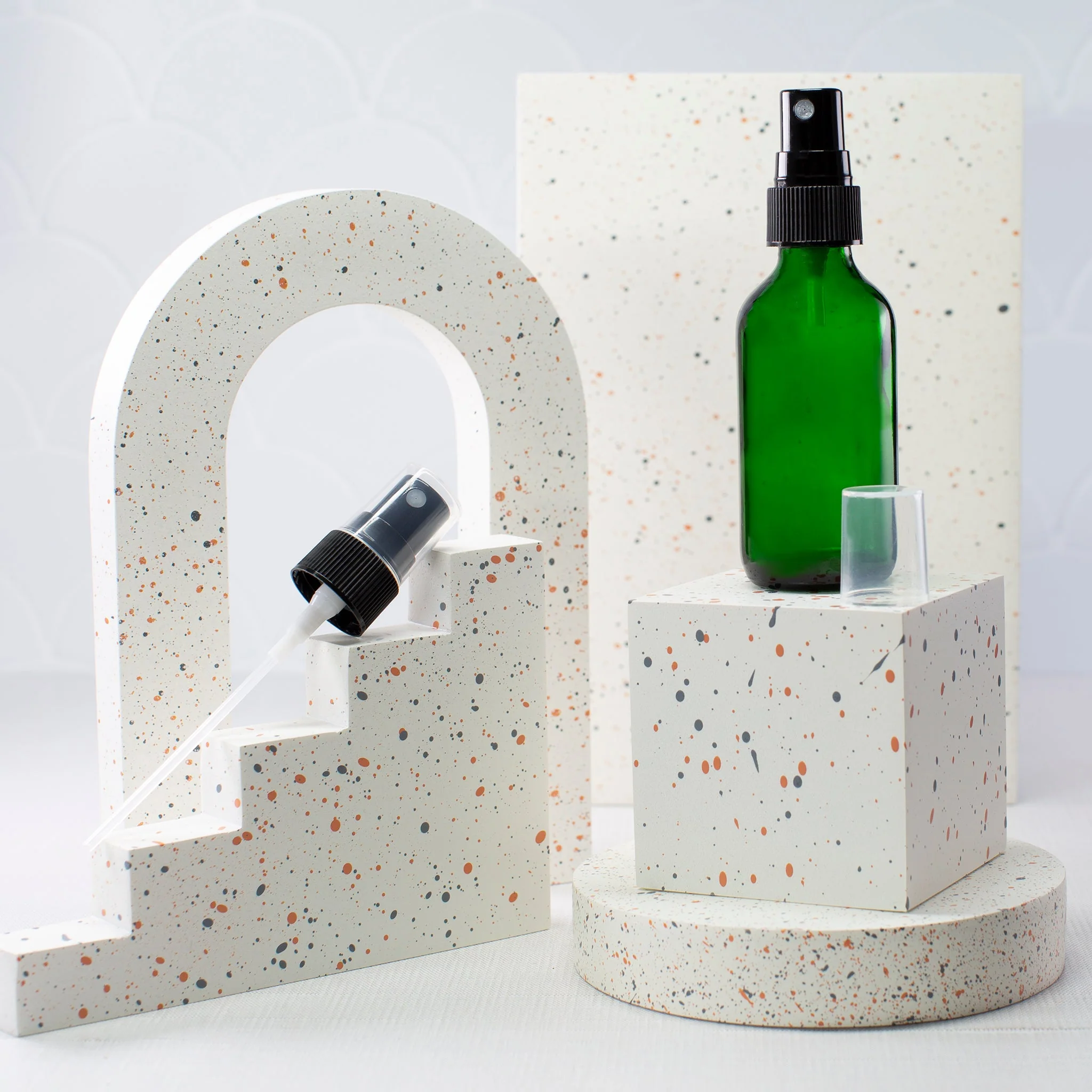 2 oz Green Glass Bottle with 20-400 Neck - Image 6