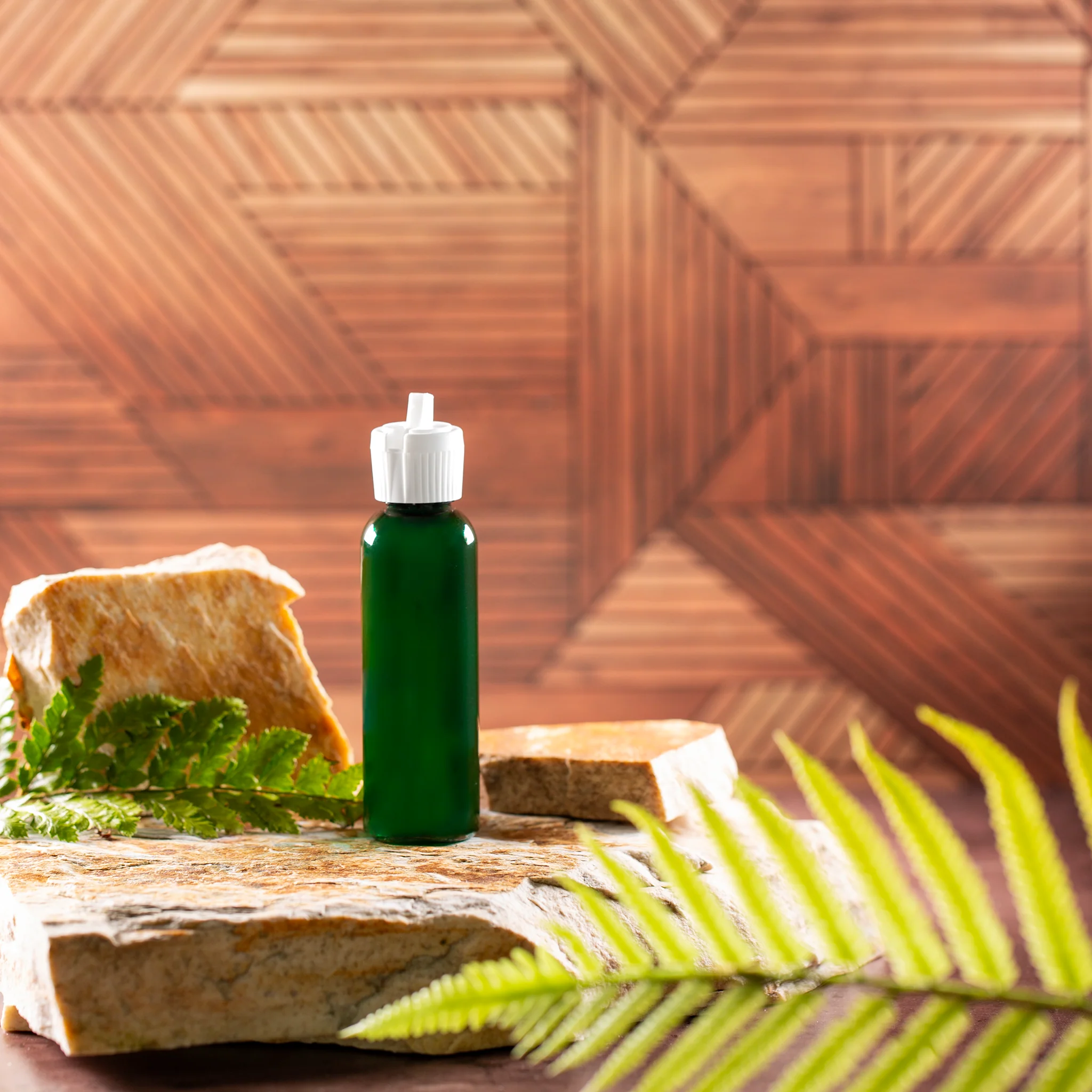 2 oz Green PET Bullet Bottle with 20-410 Neck - Image 12