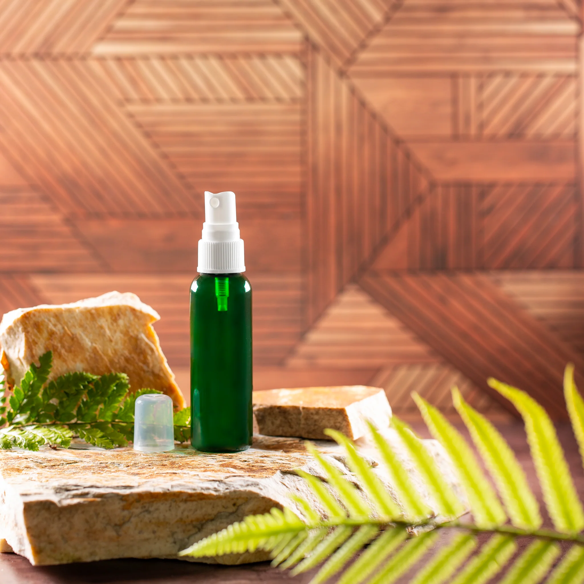 2 oz Green PET Bullet Bottle with 20-410 Neck - Image 6