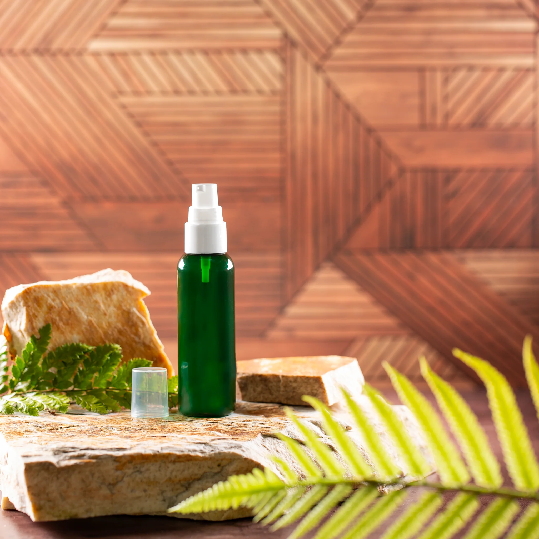 2 oz Green PET Bullet Bottle with 20-410 Neck - Image 9