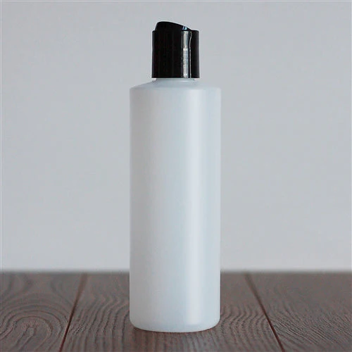 250 ml Natural HDPE Cylinder with 24-410 Neck - Image 2
