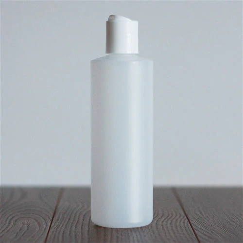 250 ml Natural HDPE Cylinder with 24-410 Neck - Image 4