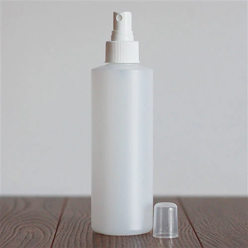 250 ml Natural HDPE Cylinder with 24-410 Neck - Image 9