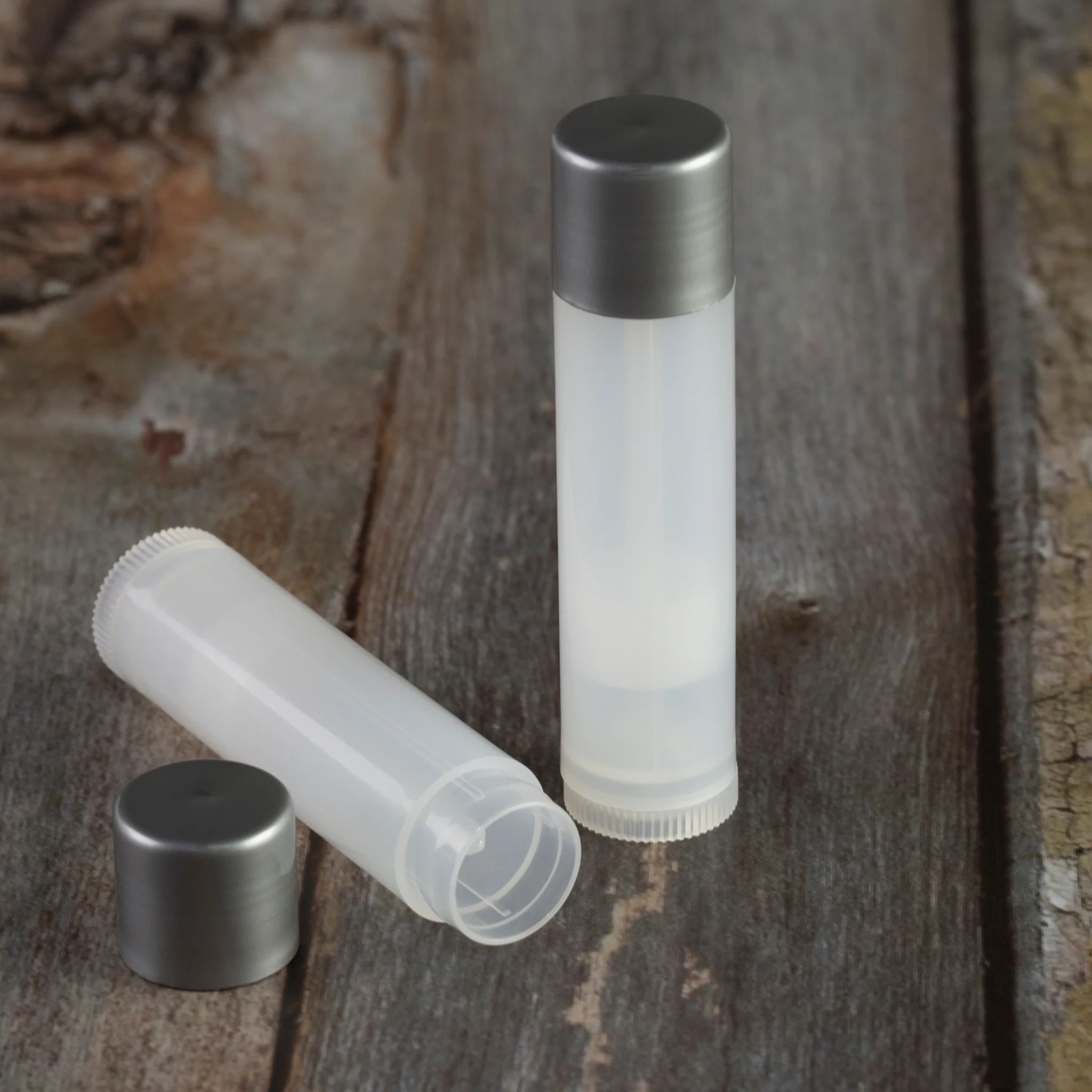 4.5 ml / 0.15 oz Natural Lip Balm Tube with Cap - Image 5