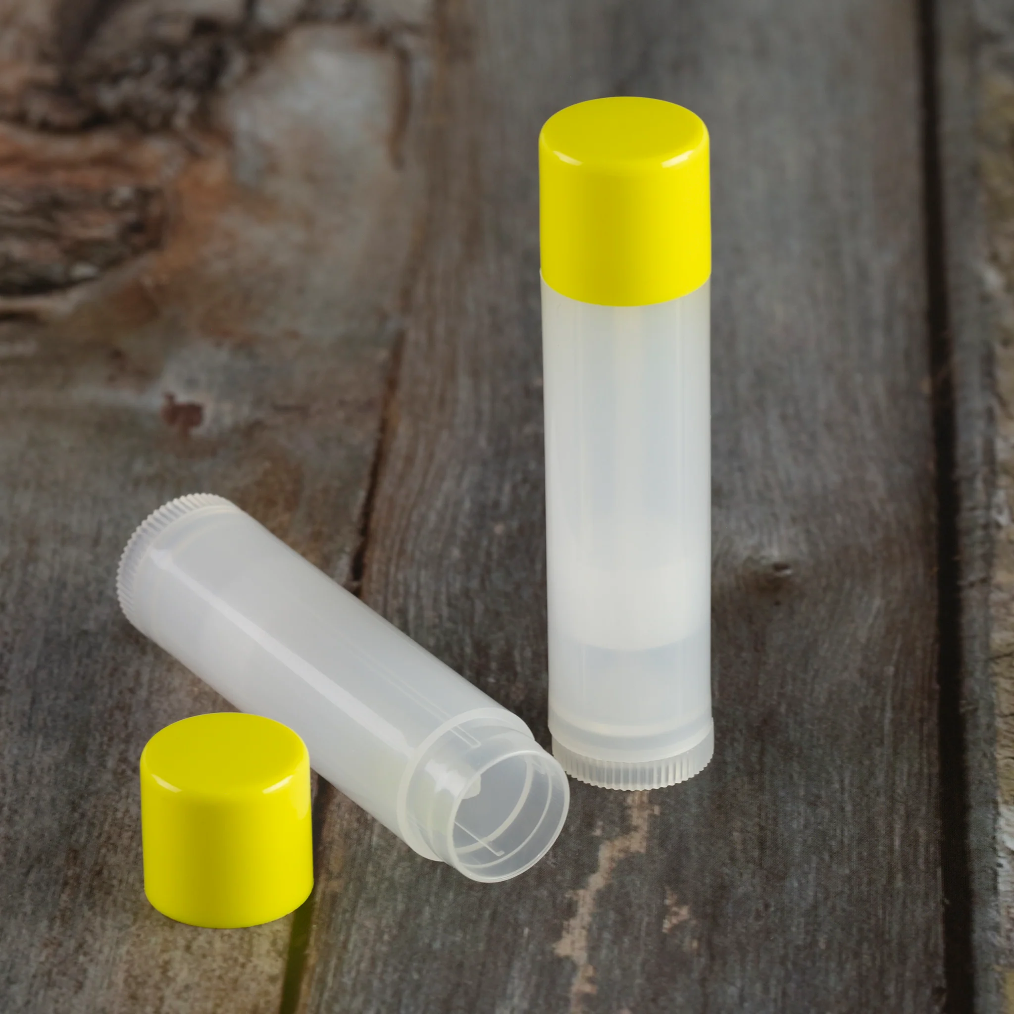4.5 ml / 0.15 oz Natural Lip Balm Tube with Cap - Image 6