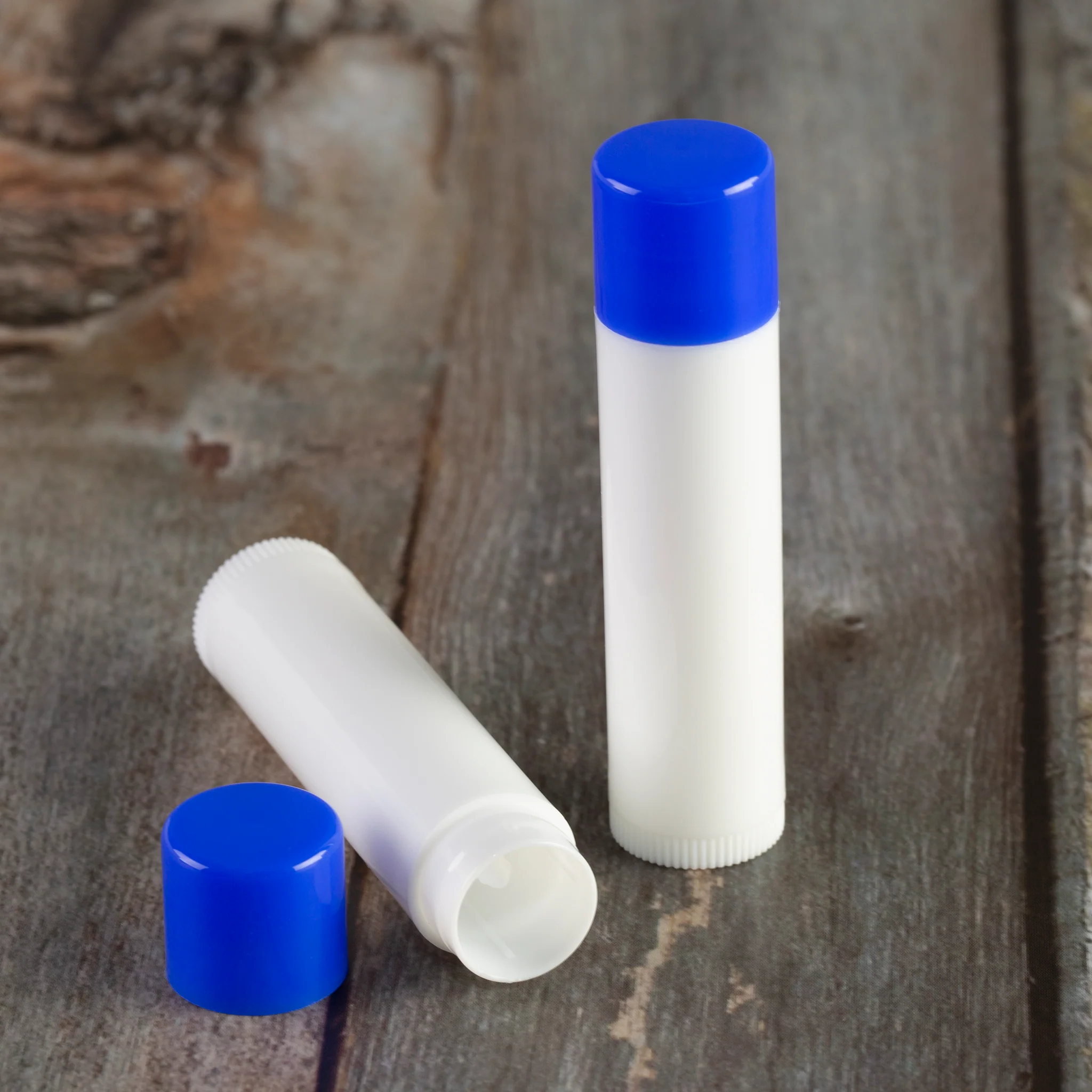 4.5 ml / 0.15 oz White Lip Balm Tube with Cap - Image 7