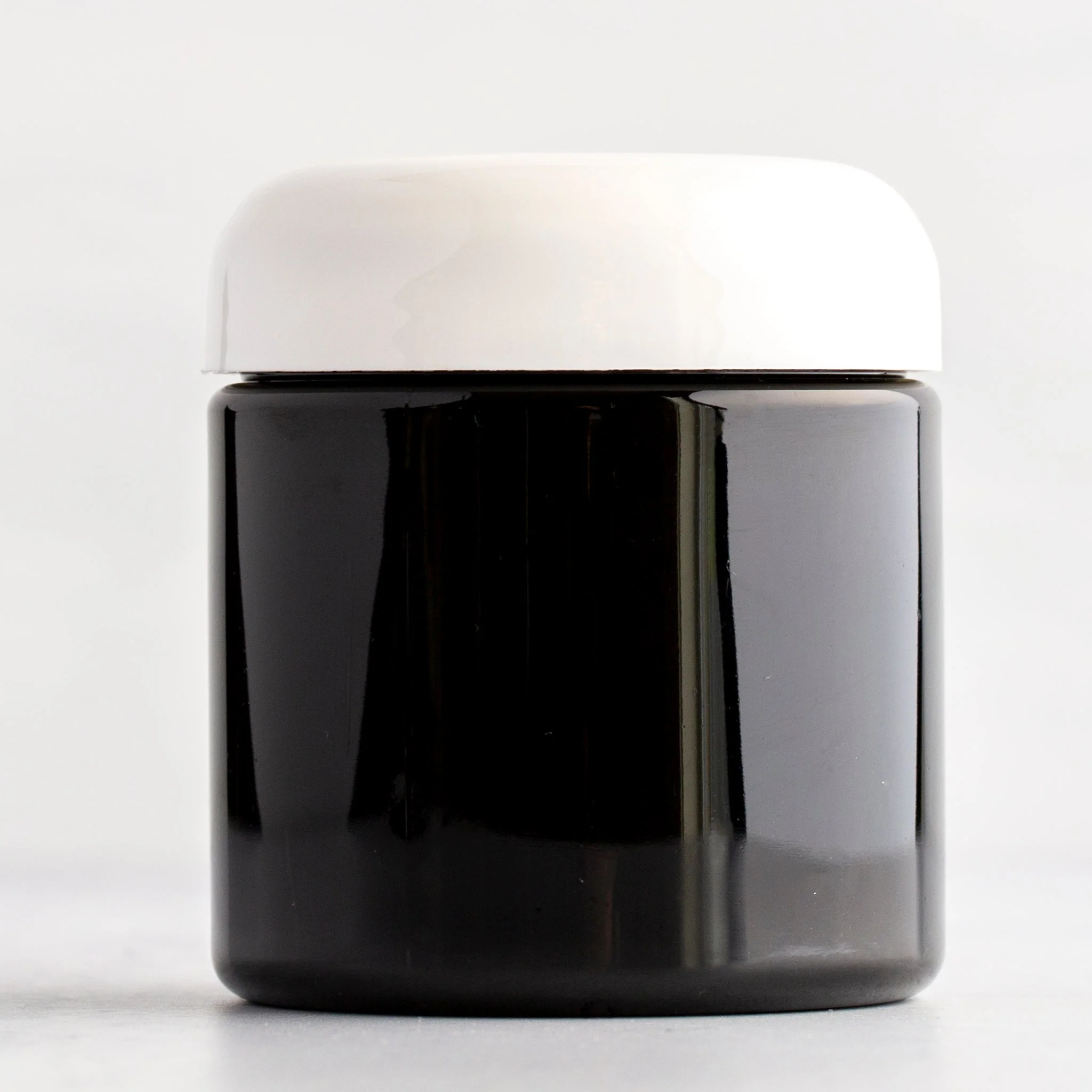 4 oz Black Straight Sided Jar with 58-400 Neck - Image 6