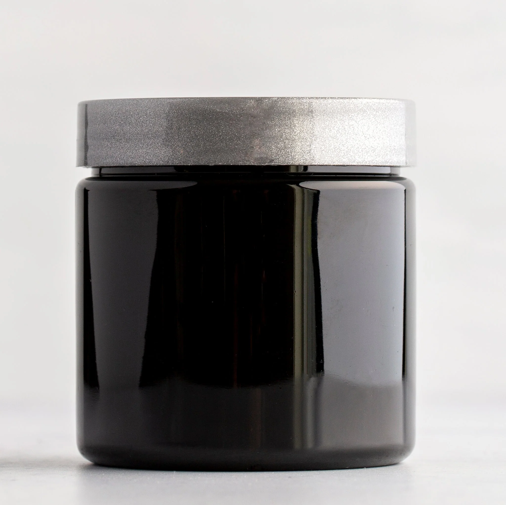 4 oz Black Straight Sided Jar with 58-400 Neck - Image 7