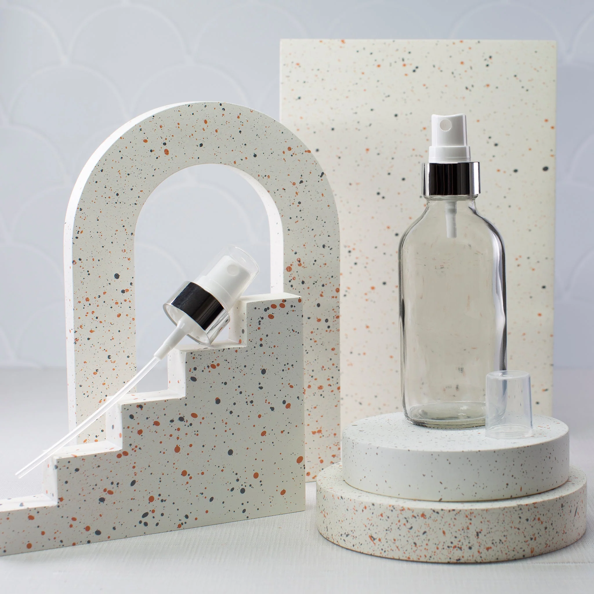 4 oz Clear Glass Bottle with 22-400 Neck - Image 10