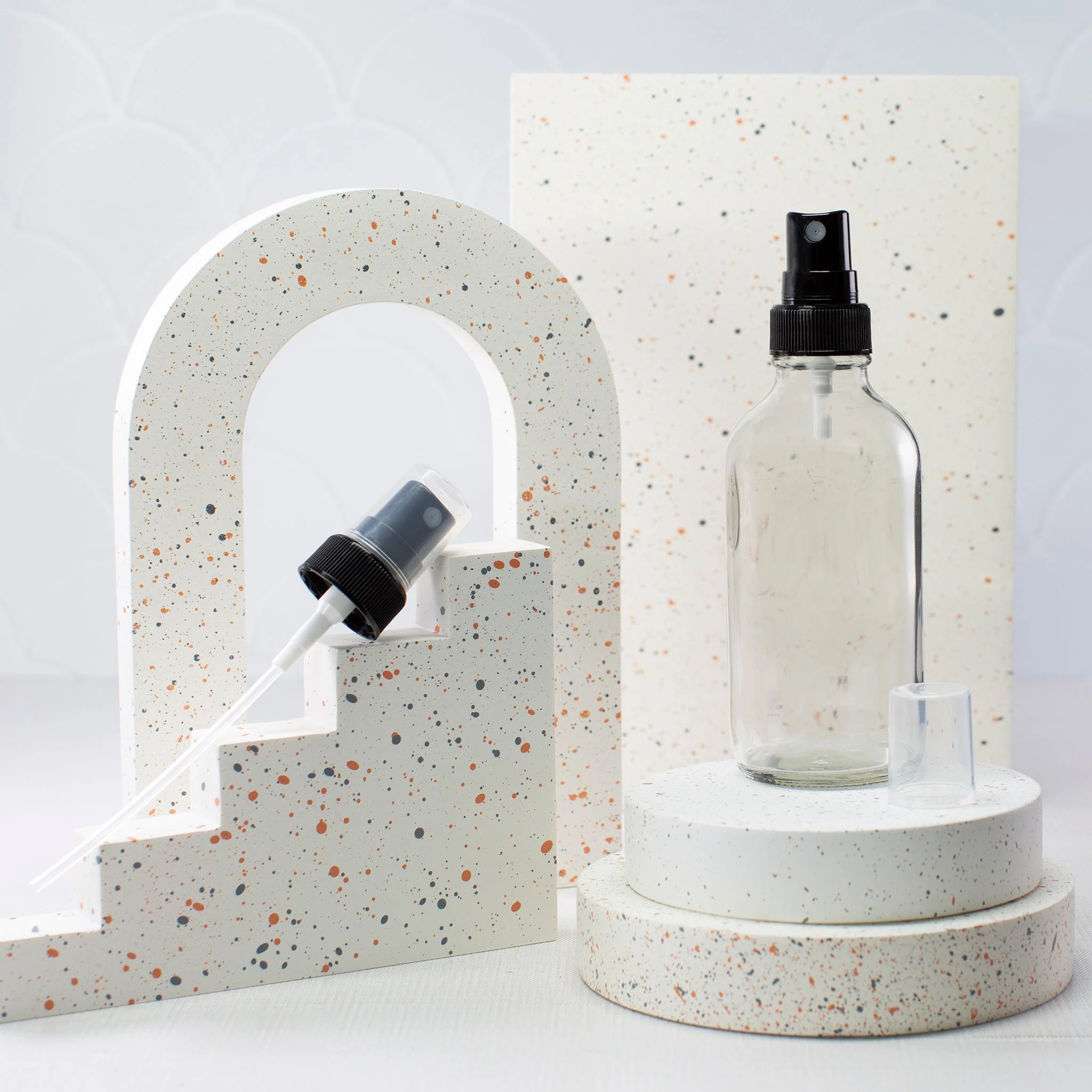 4 oz Clear Glass Bottle with 22-400 Neck - Image 5