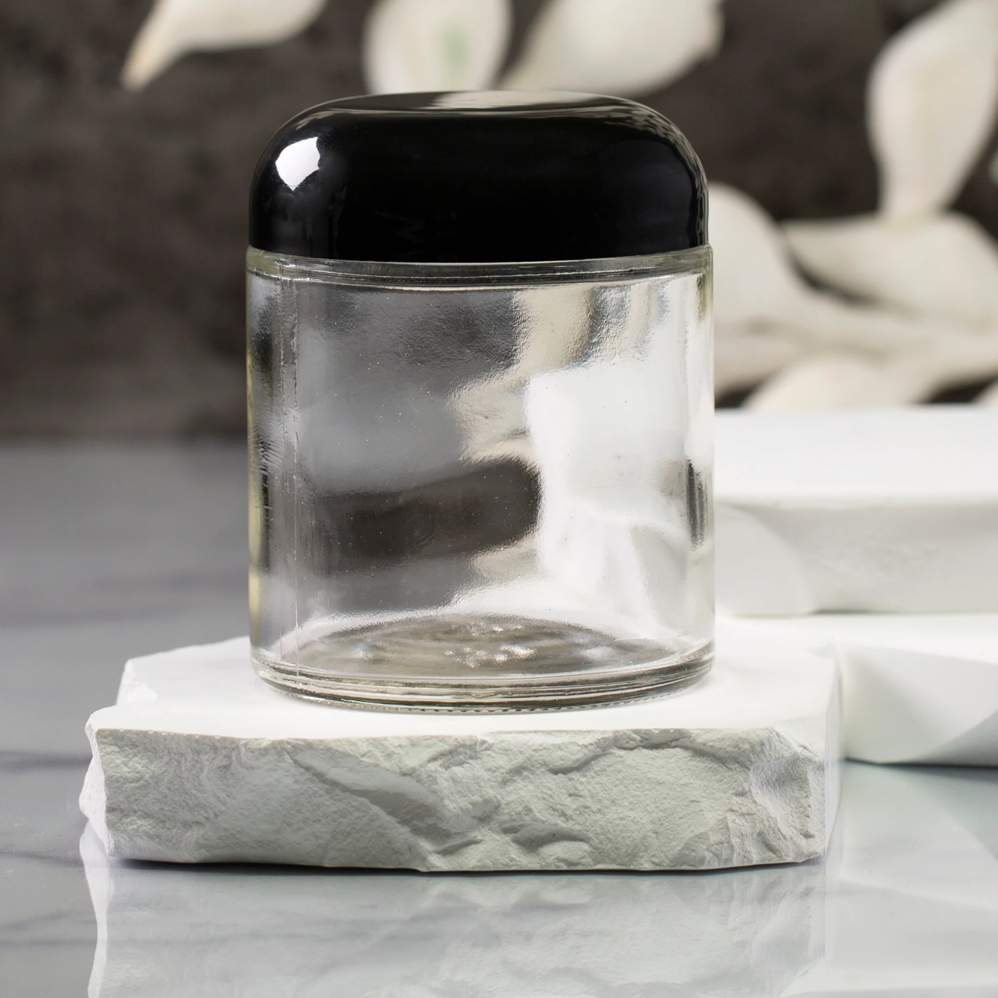 4 oz Clear Glass Jar with 58-400 Neck - Image 7