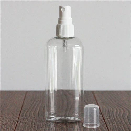 4 oz Clear PET Cosmo Oval with 20-410 Neck - Image 6