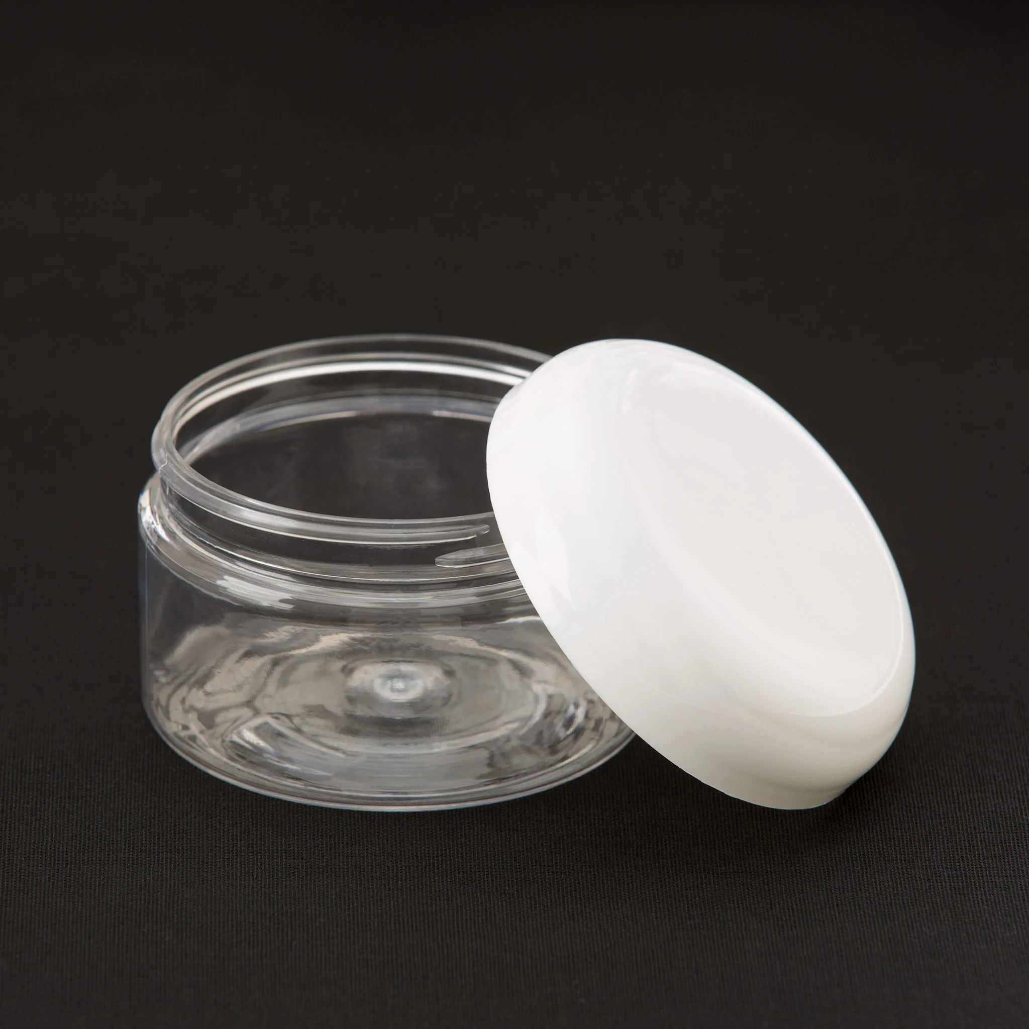 4 oz Clear Shallow Jar with 70-400 Neck - Image 5