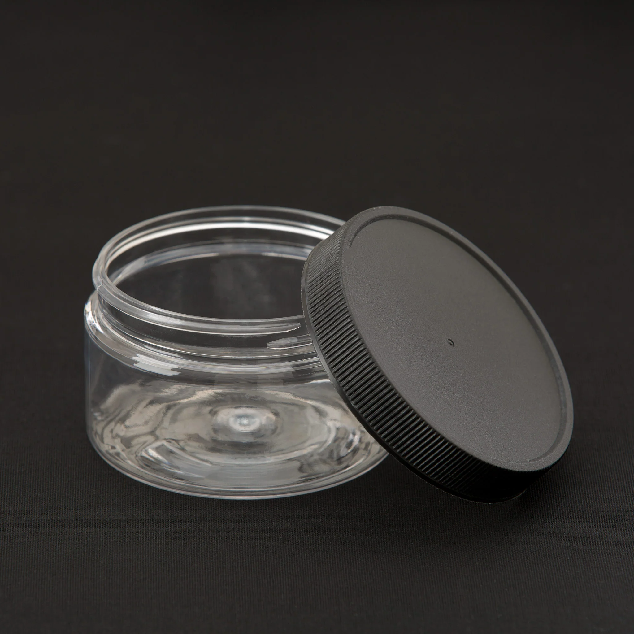 4 oz Clear Shallow Jar with 70-400 Neck - Image 8