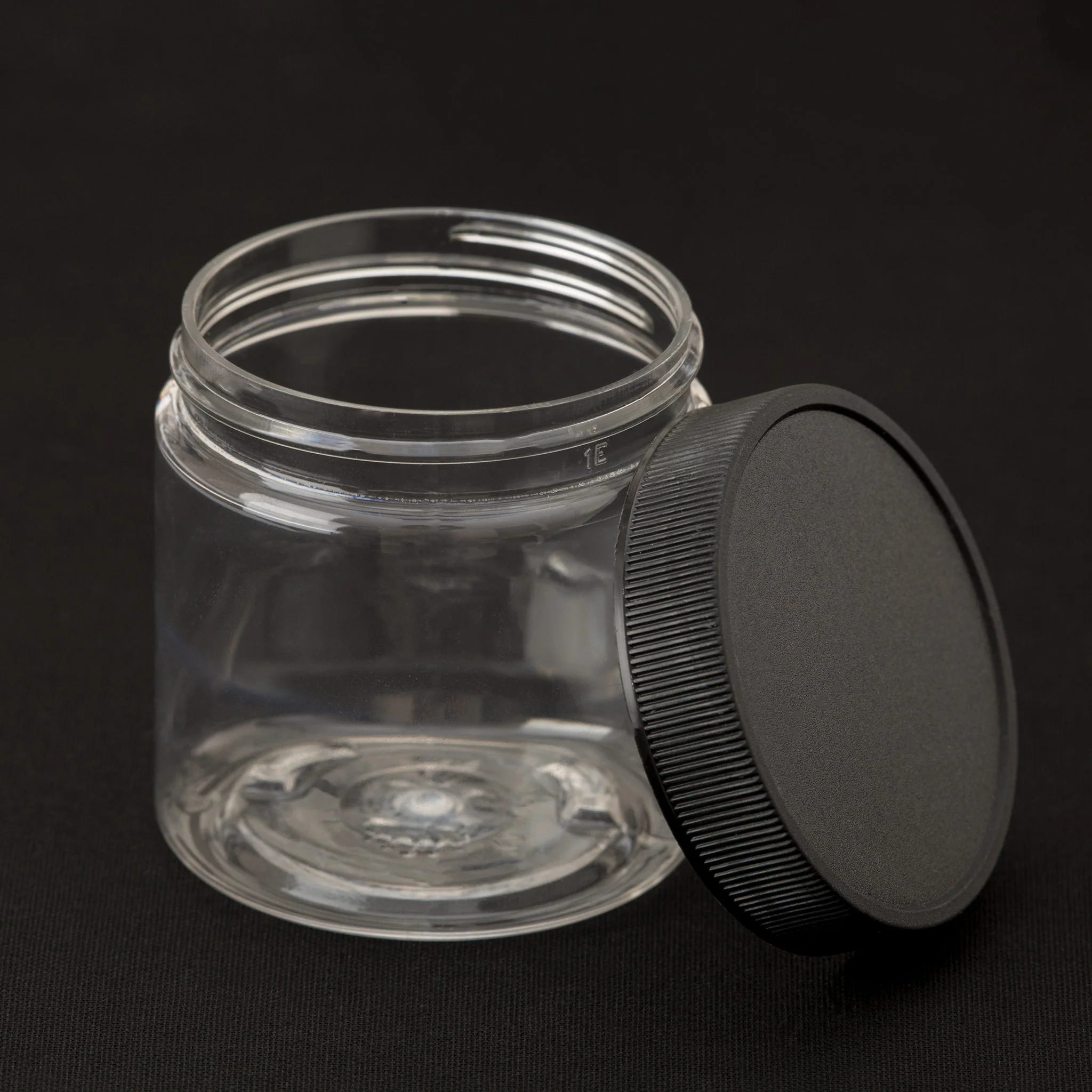 4 oz Clear Straight Sided Jar with 58-400 Neck - Image 5
