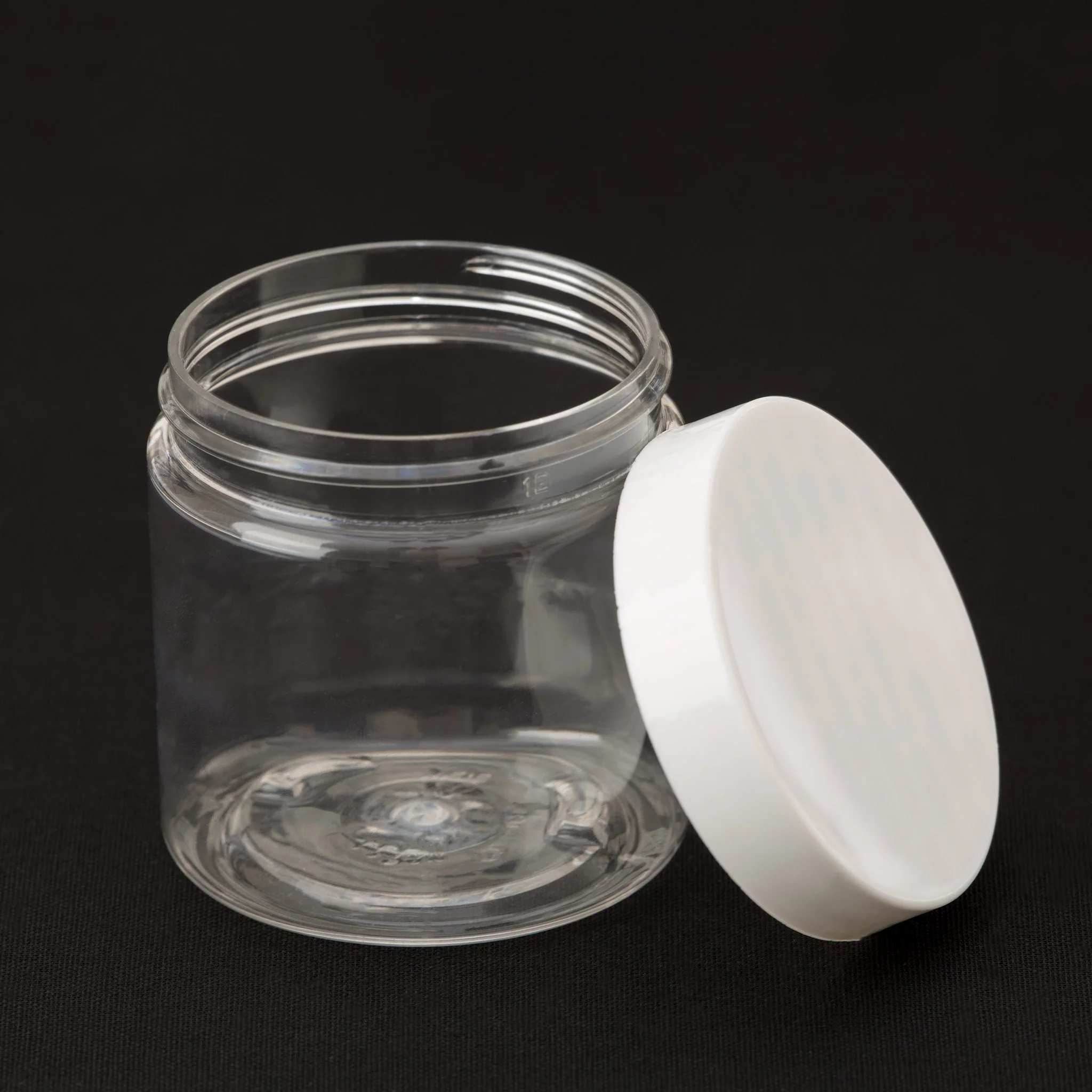 4 oz Clear Straight Sided Jar with 58-400 Neck - Image 6