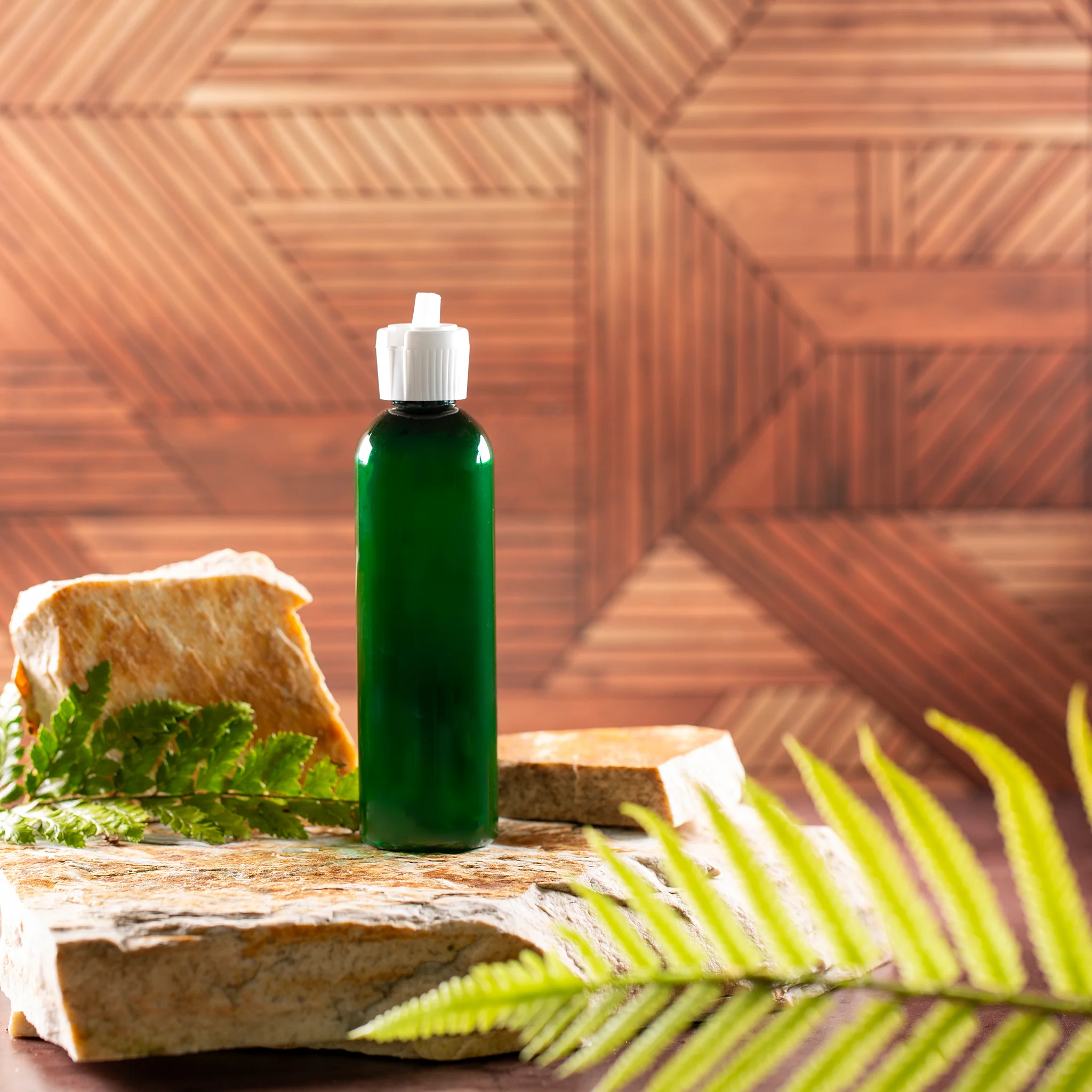 4 oz Green PET Bullet Bottle with 20-410 Neck - Image 10