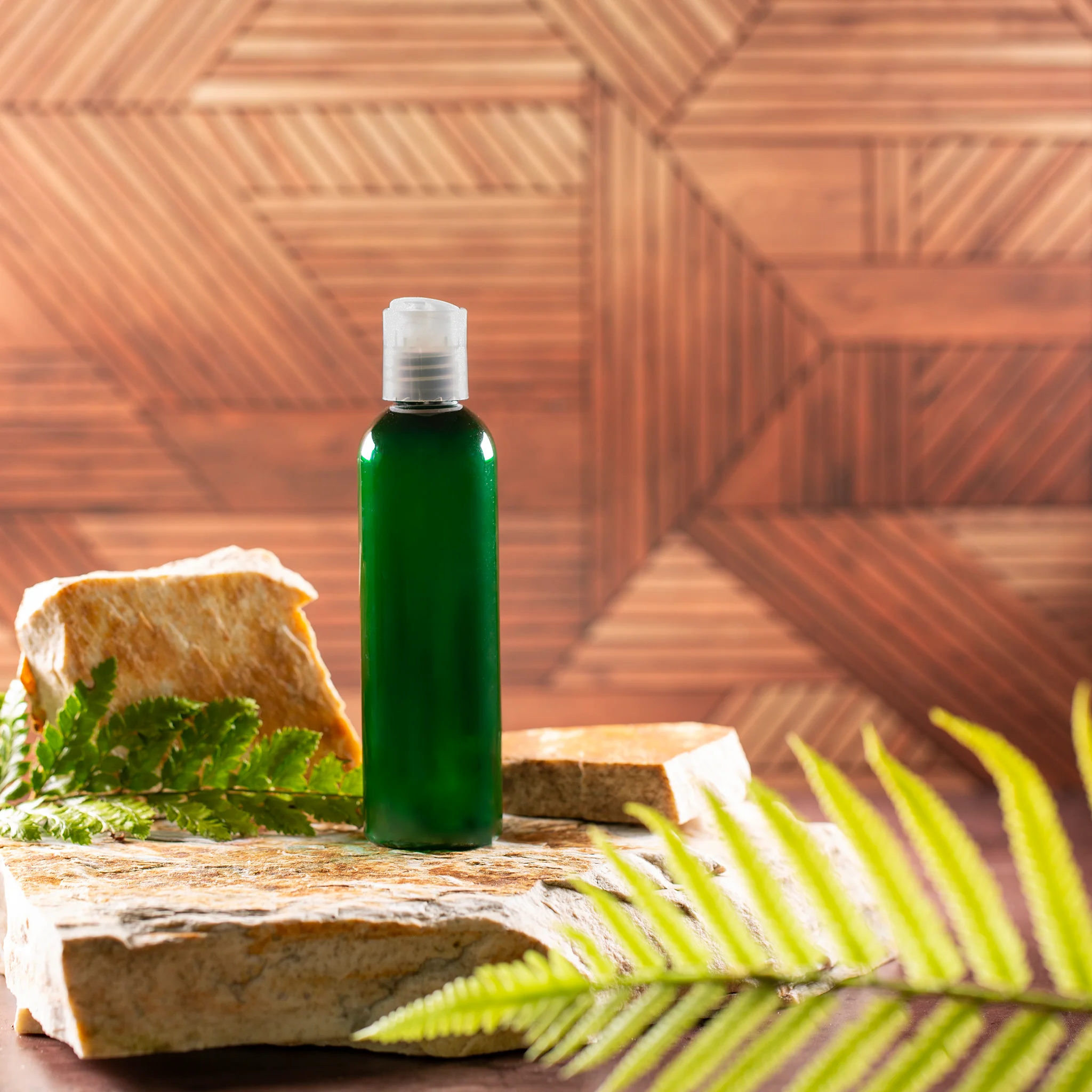 4 oz Green PET Bullet Bottle with 20-410 Neck - Image 5