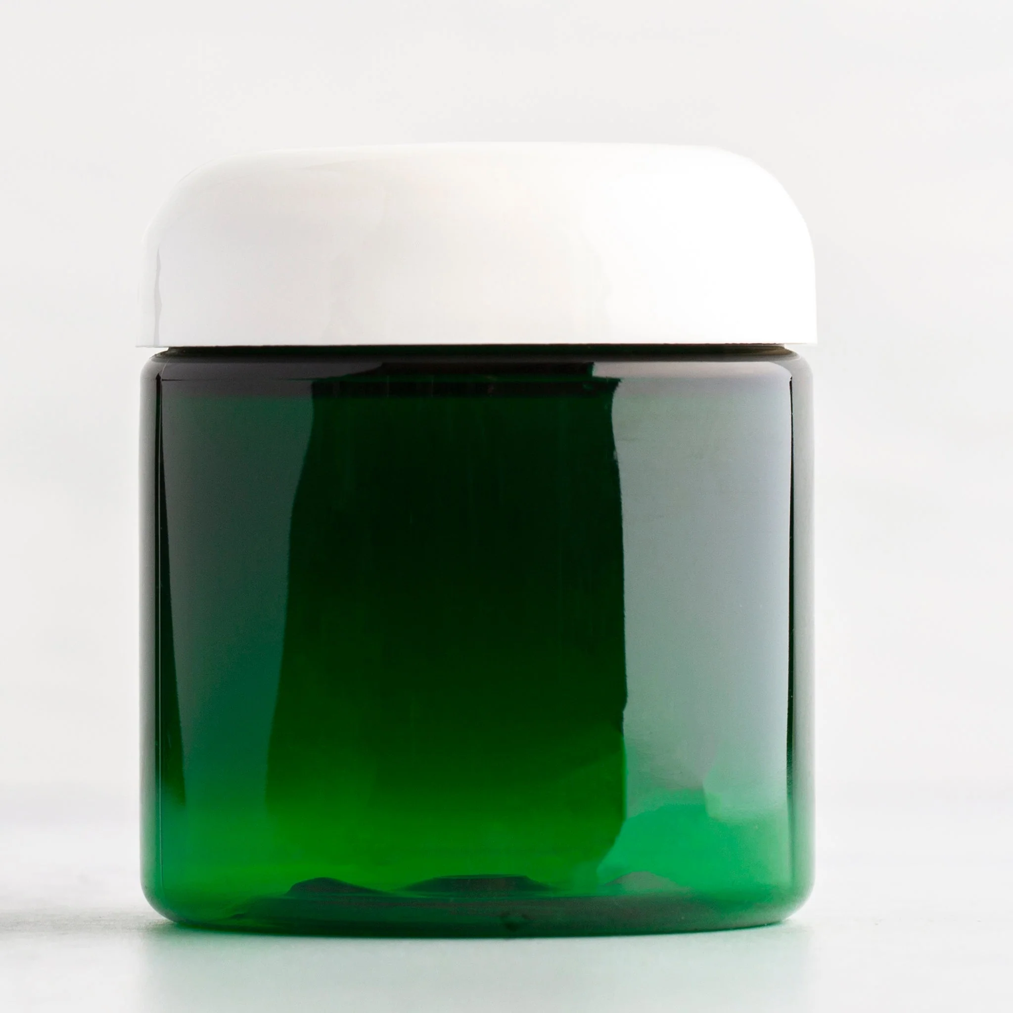 4 oz Green Straight Sided Jar with 58-400 Neck - Image 3