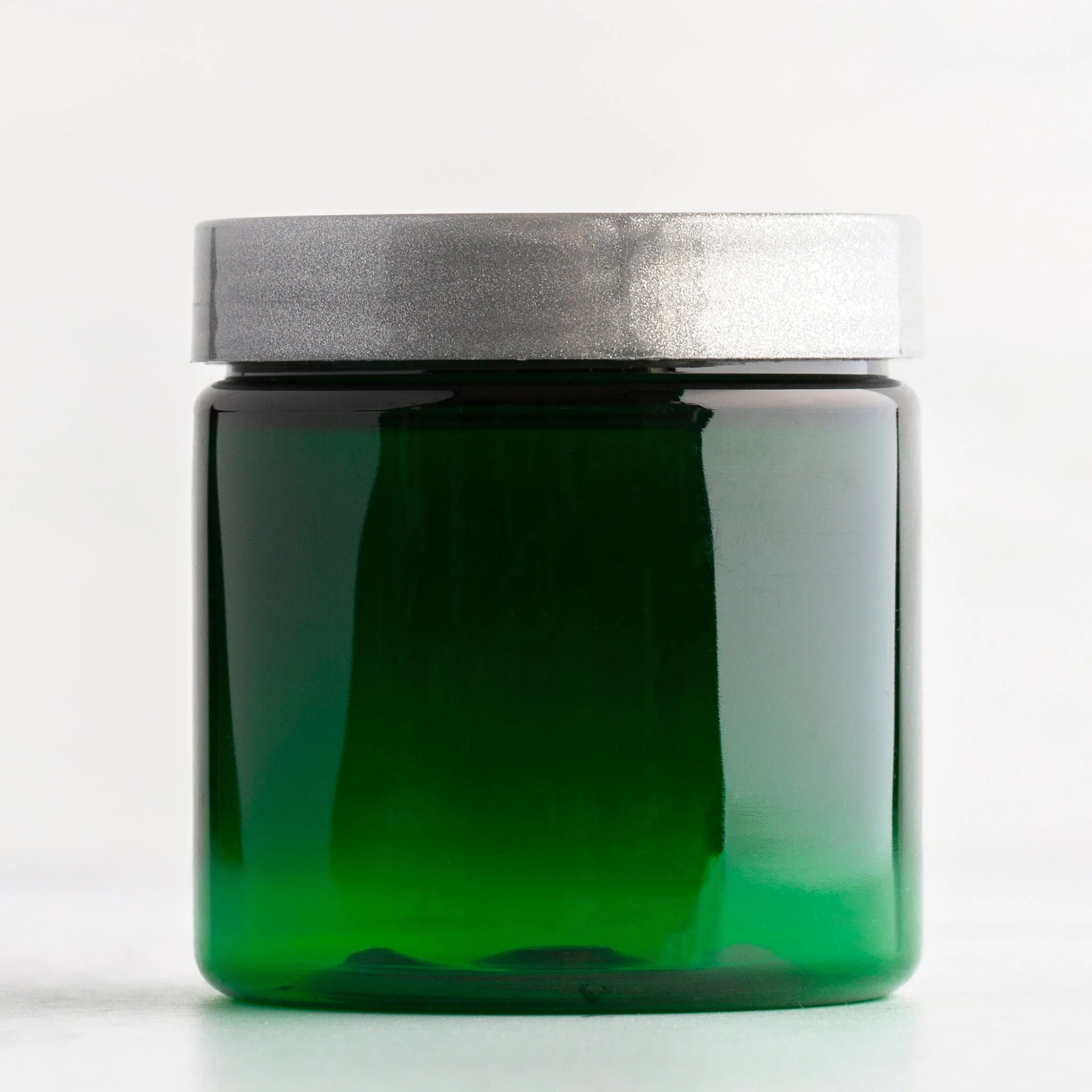 4 oz Green Straight Sided Jar with 58-400 Neck - Image 4