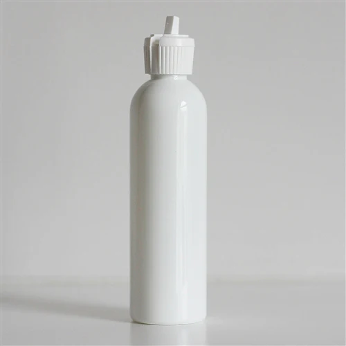 4 oz White PET Bullet Bottle with 20-410 Neck - Image 5
