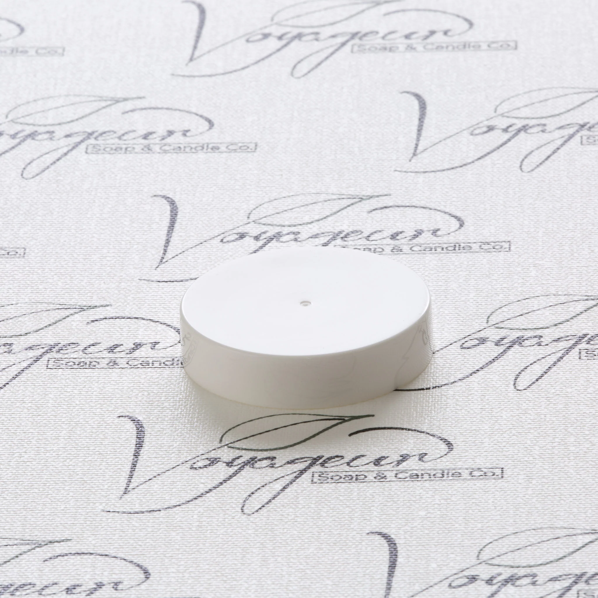 48-400 White Flat Gloss Smooth Cap with F217 Liner - Image 2