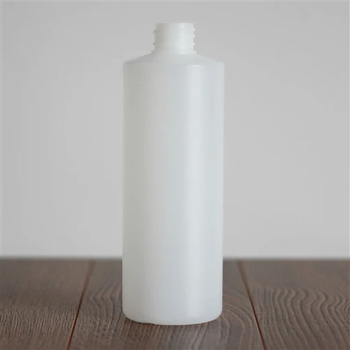 500 ml Natural HDPE Cylinder with 28-410 Neck