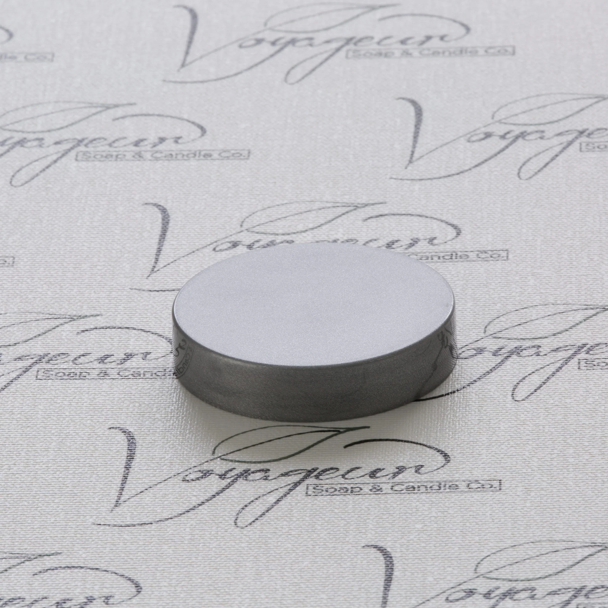 53-400 Silver Flat Gloss Smooth Cap with F217 Liner - Image 2