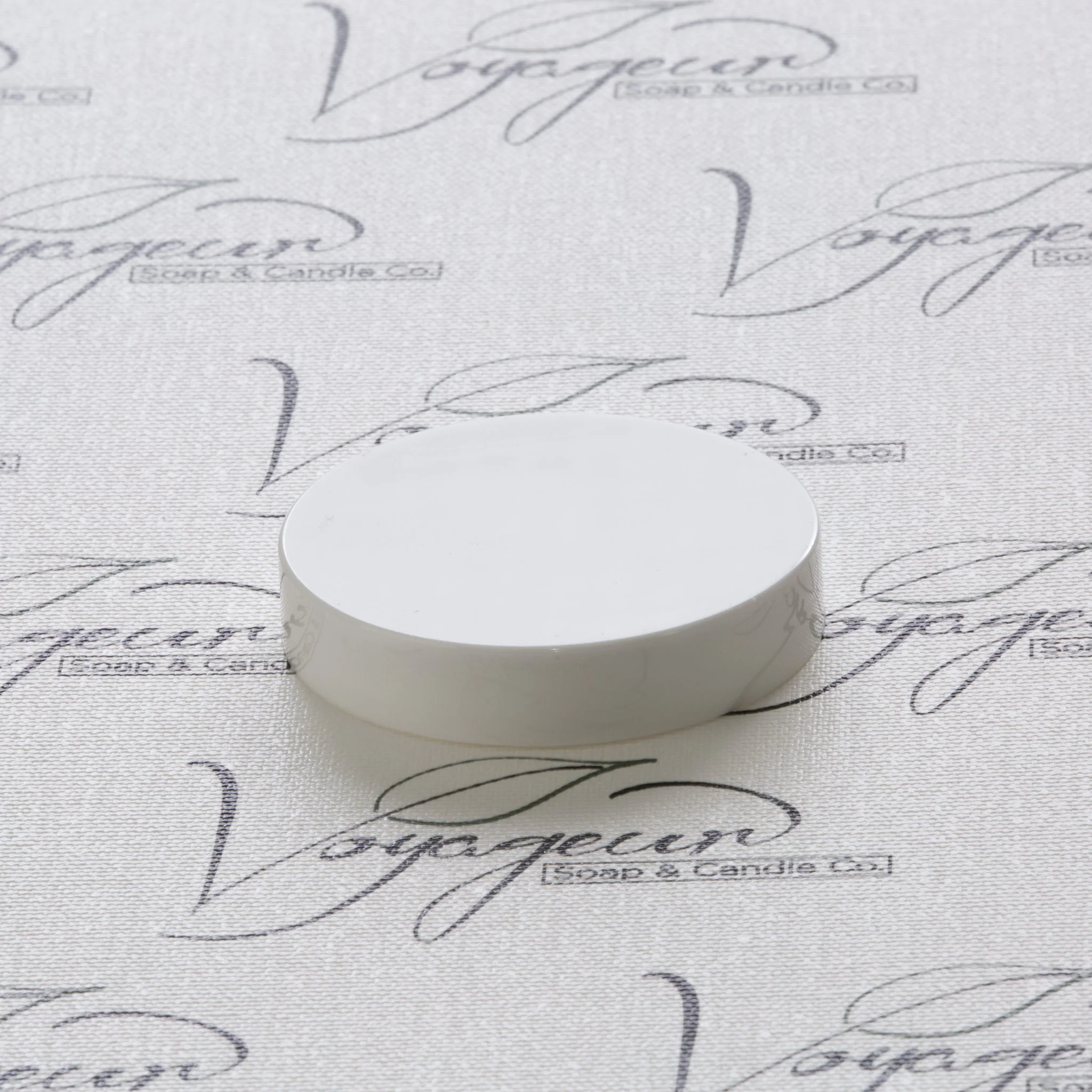 58-400 White Flat Gloss Smooth Cap with PS-22 Liner - Image 2