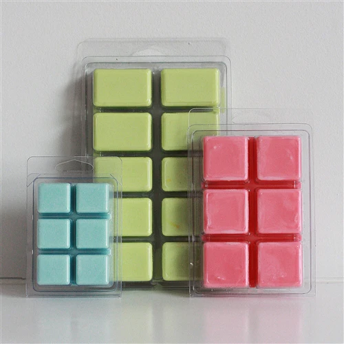 6 Cavity Small Wax Melt Clamshell Mold - Image 3