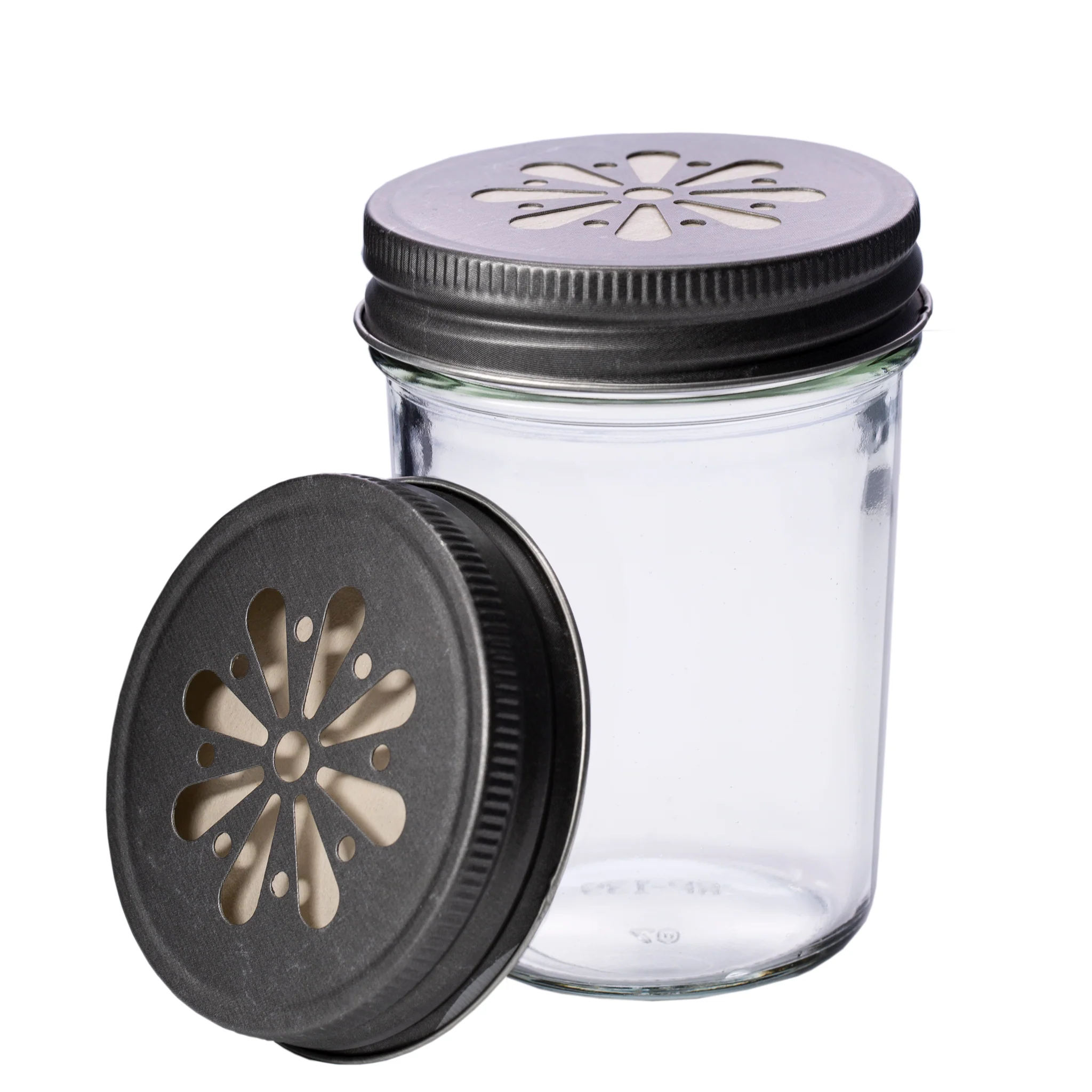 8 oz Clear Jelly Jar with 70-450 Neck - Image 2