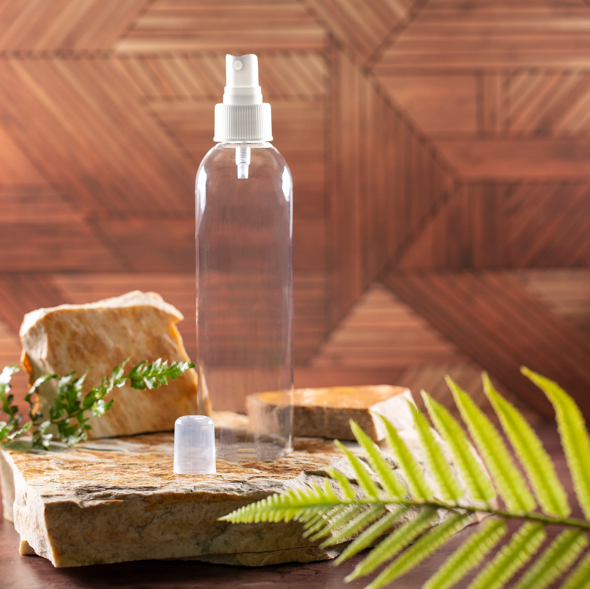 8 oz Clear PET Bullet Bottle with 24-410 Neck - Image 6