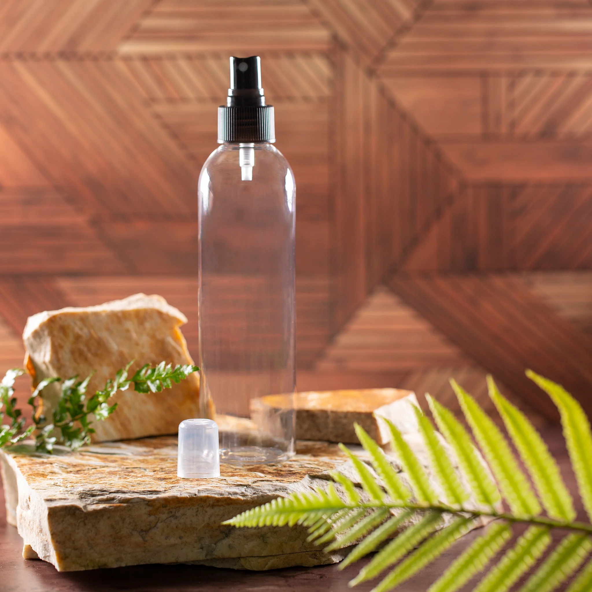 8 oz Clear PET Bullet Bottle with 24-410 Neck - Image 7